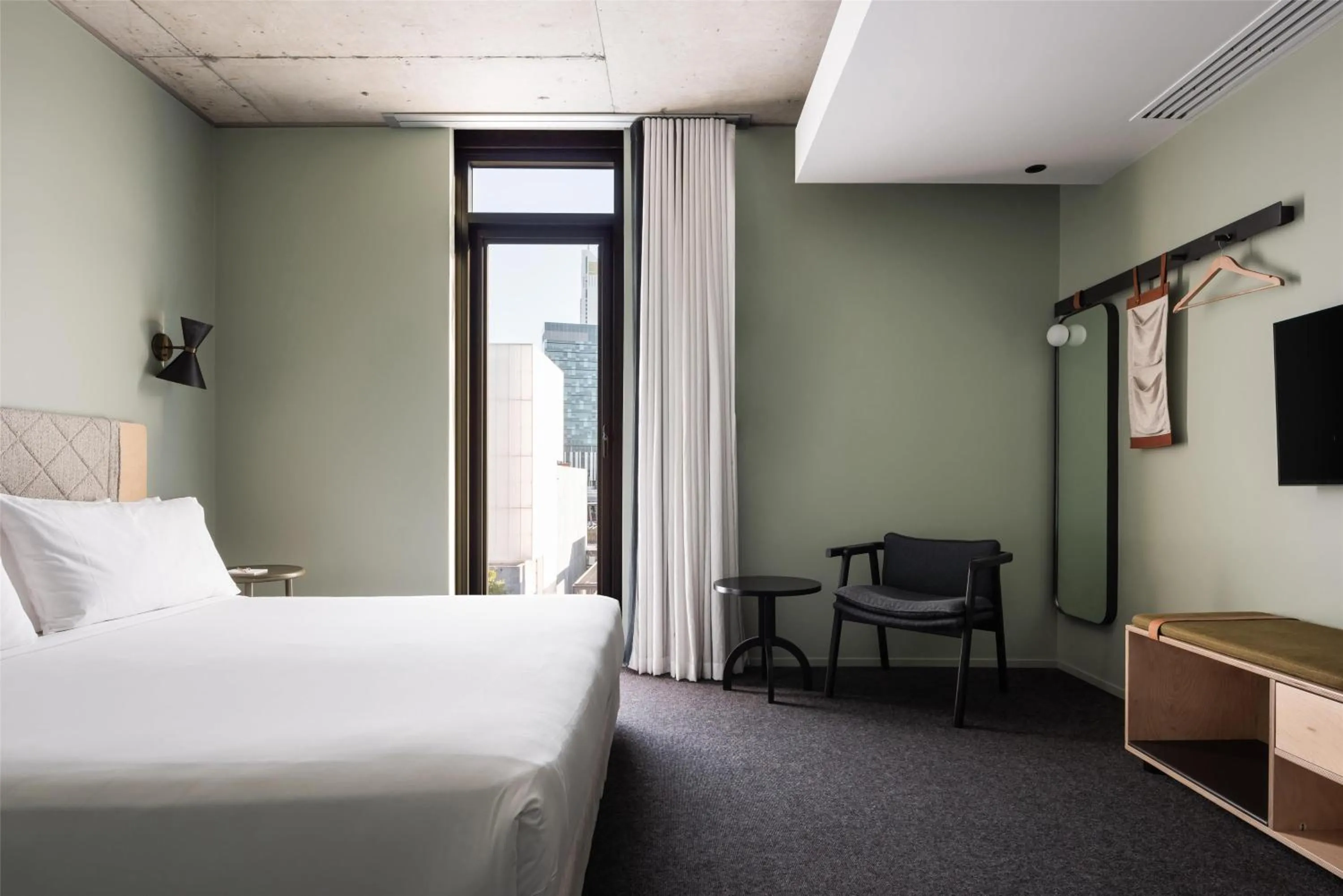 Bedroom, Bed in Alex Hotel