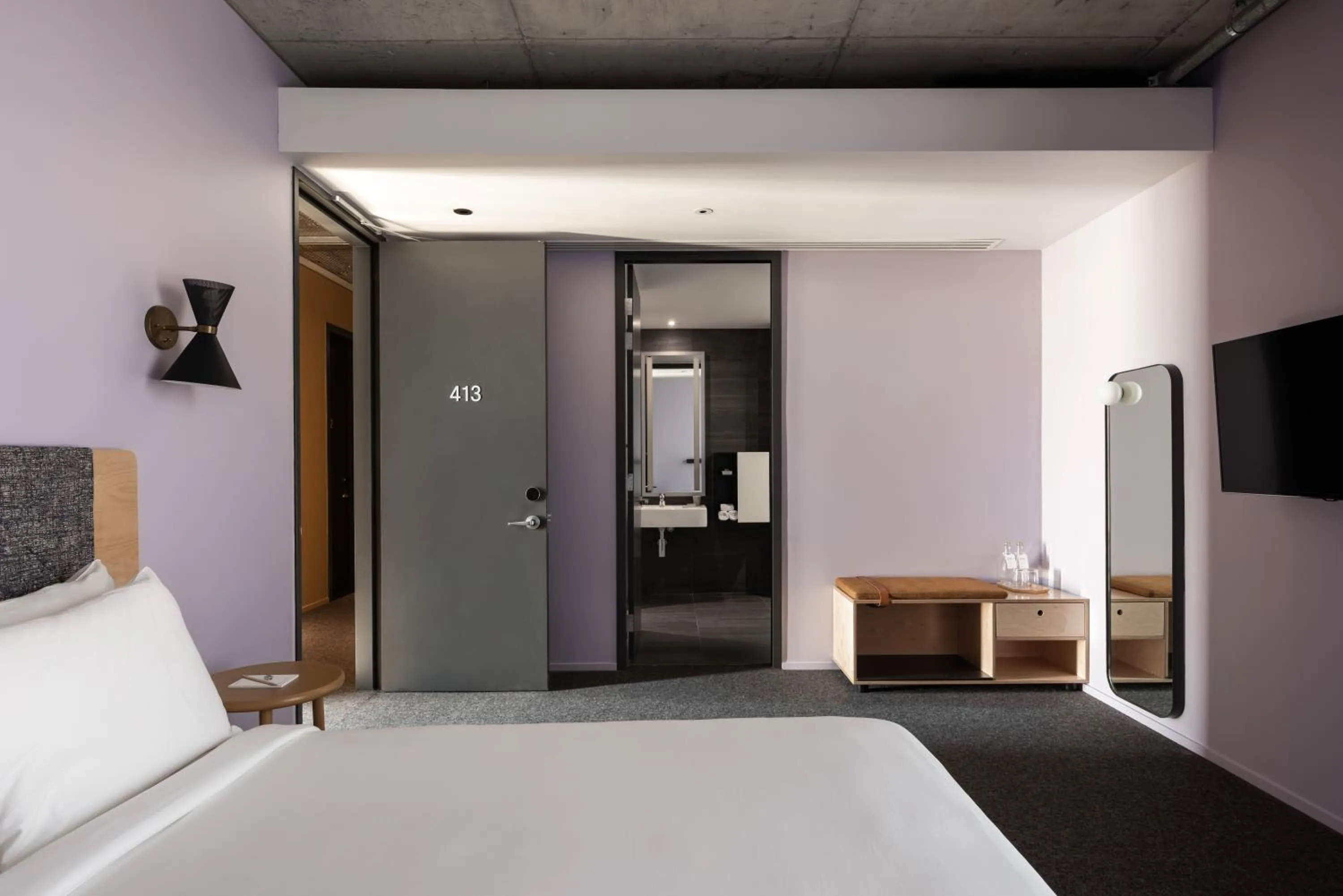 Bedroom, Bed in Alex Hotel