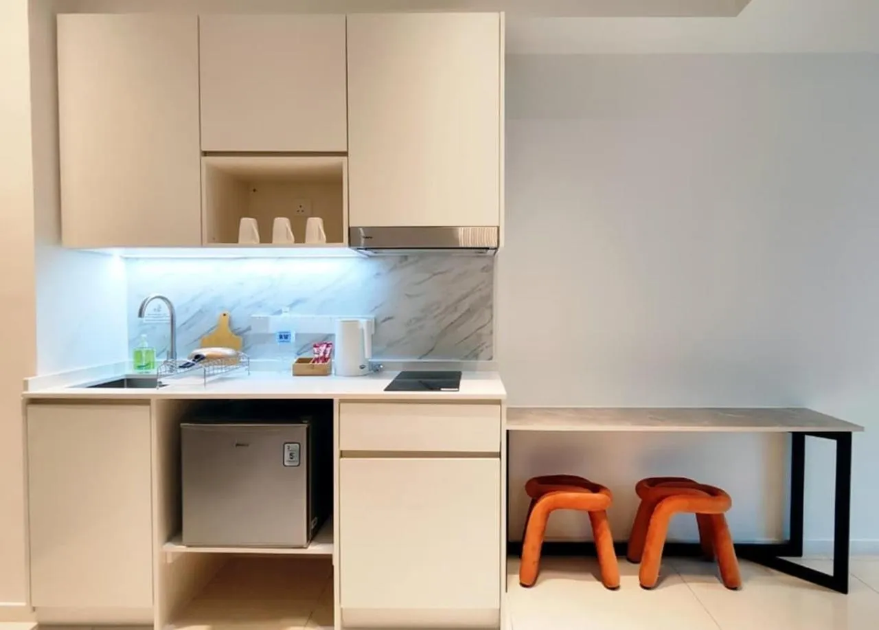 Kitchen or kitchenette in Bay Win La,mer Butik