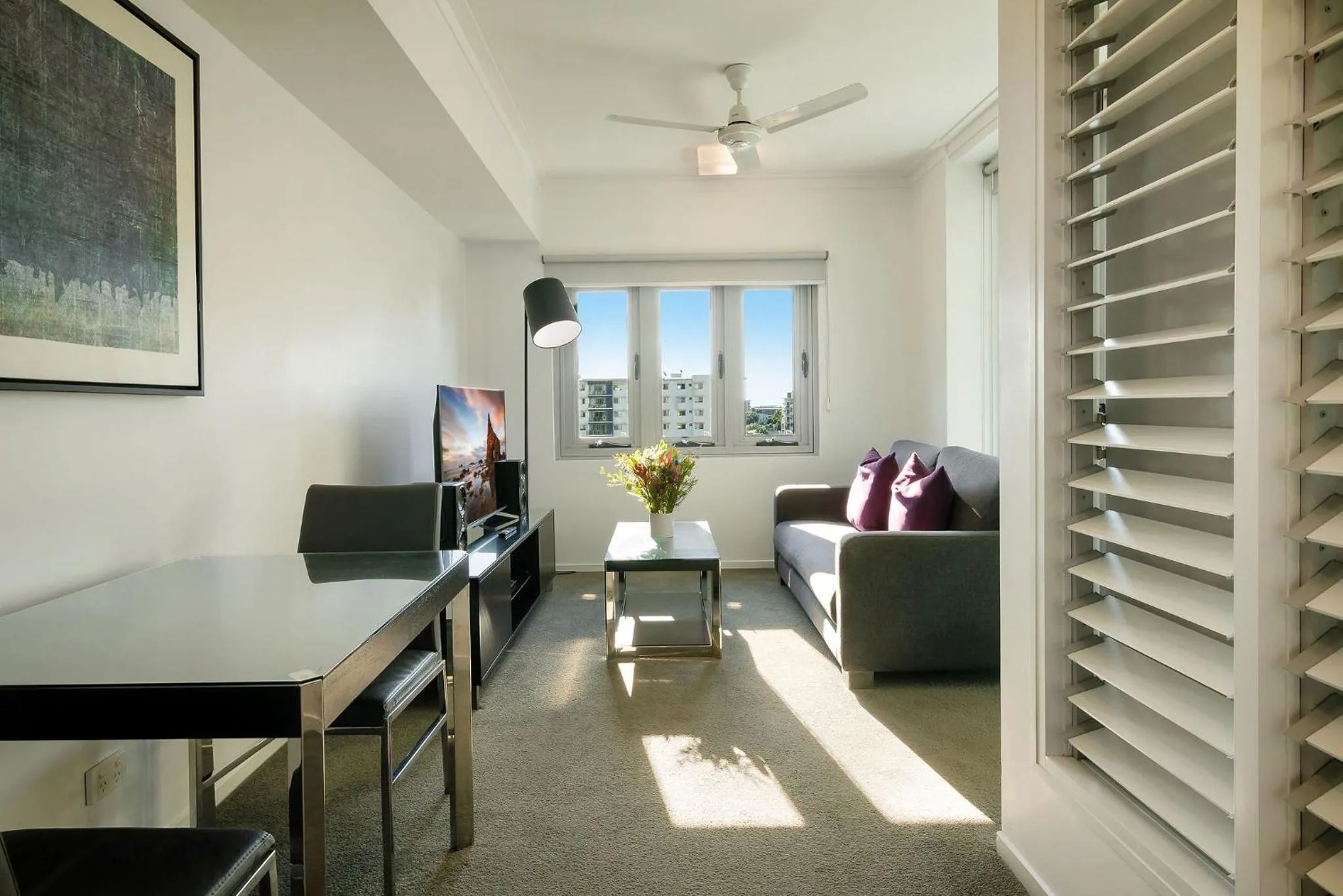 Living room in H on Mitchell Apartment Hotel