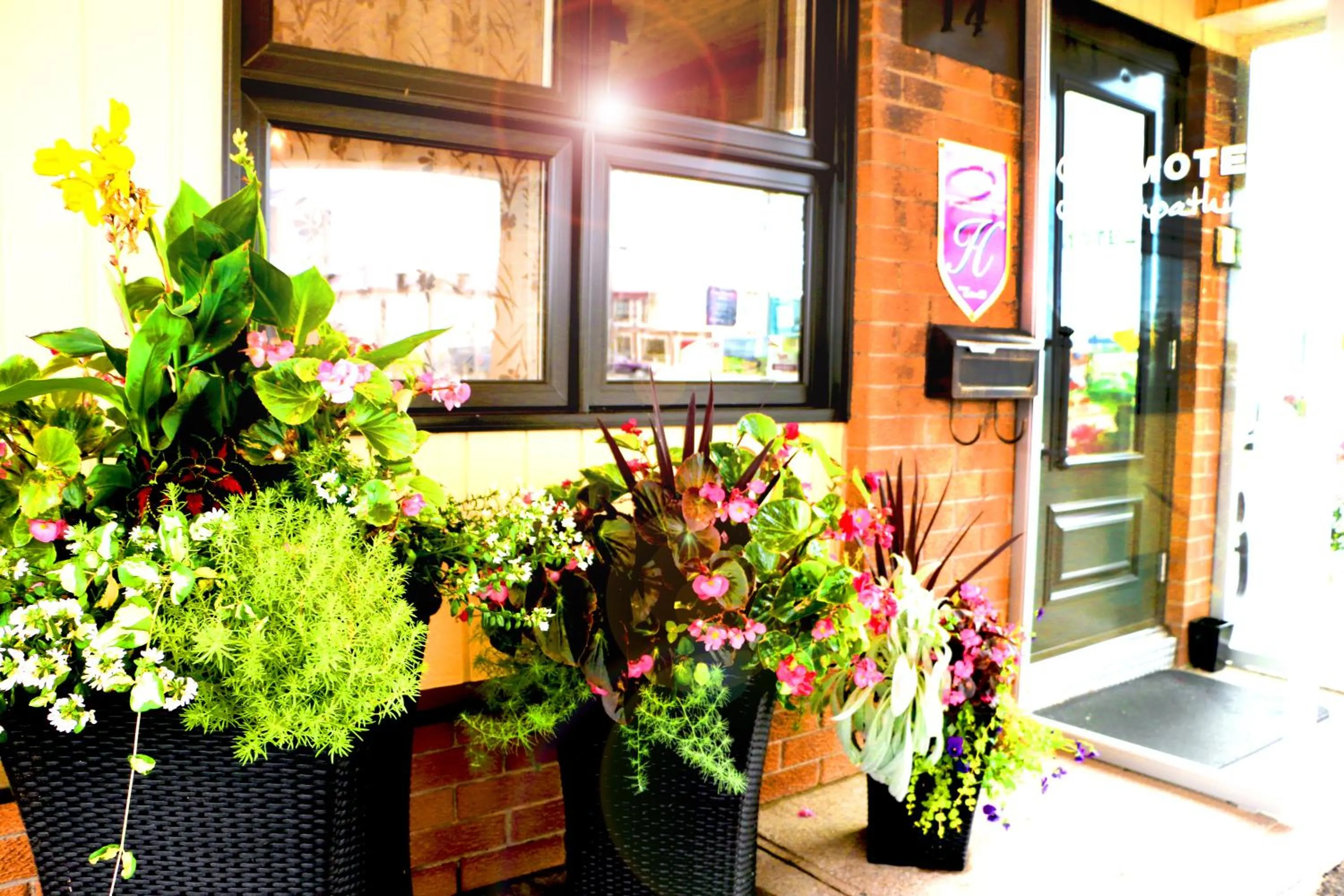 Facade/entrance in Motel Centre-Ville