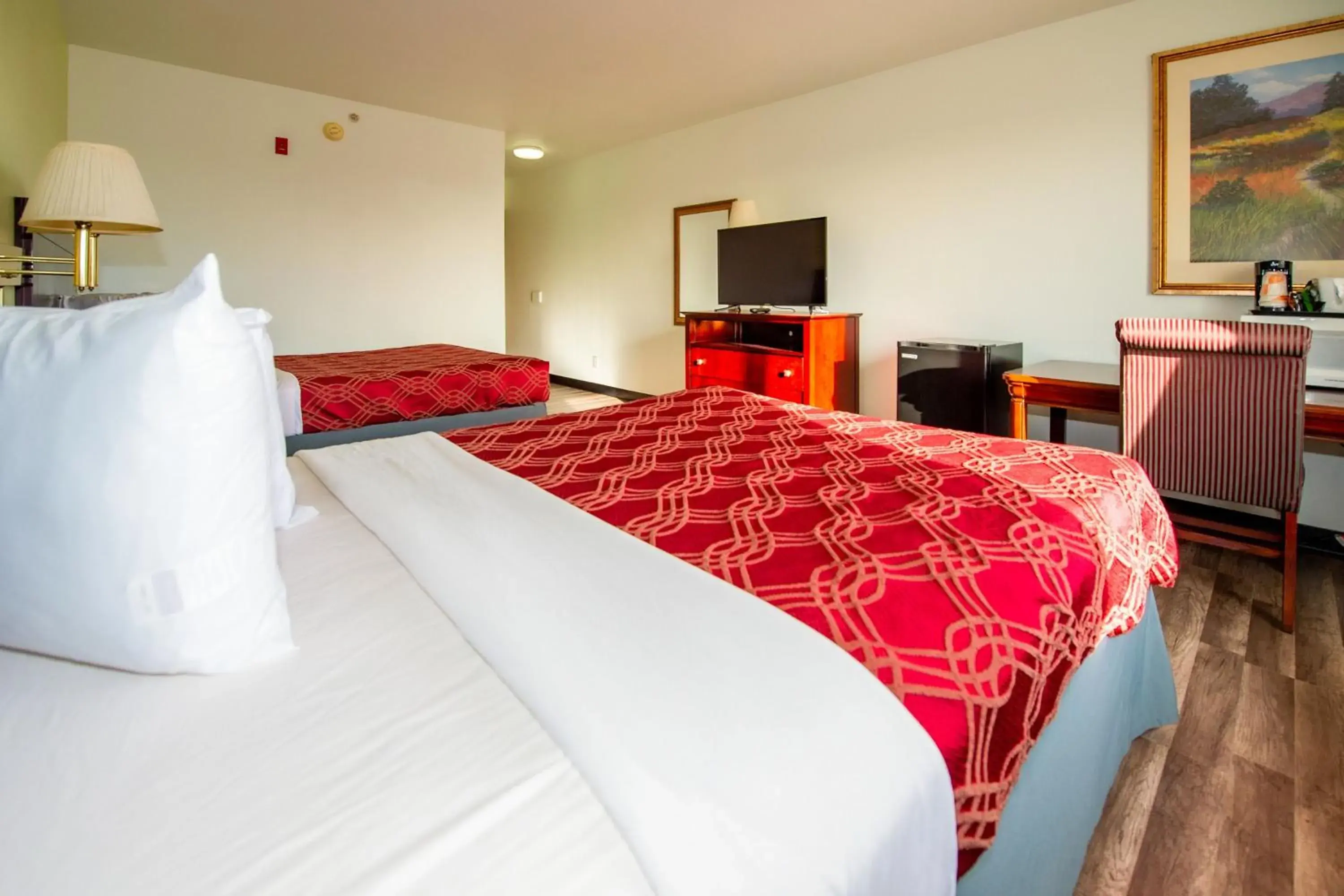 Superior Queen Room with Two Queen Beds - Non-Smoking in Rodeway Inn Central Colorado Springs Superior Queen Room with Two Queen Beds - Non-Smoking in Rodeway Inn Central Colorado Springs