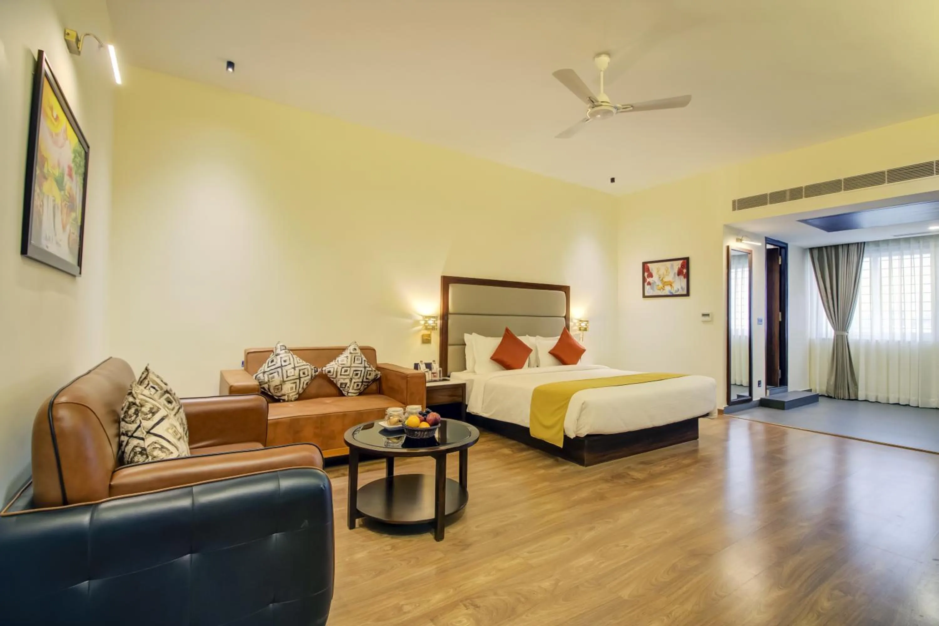 Photo of the whole room, Bed in The Bindal Hotel