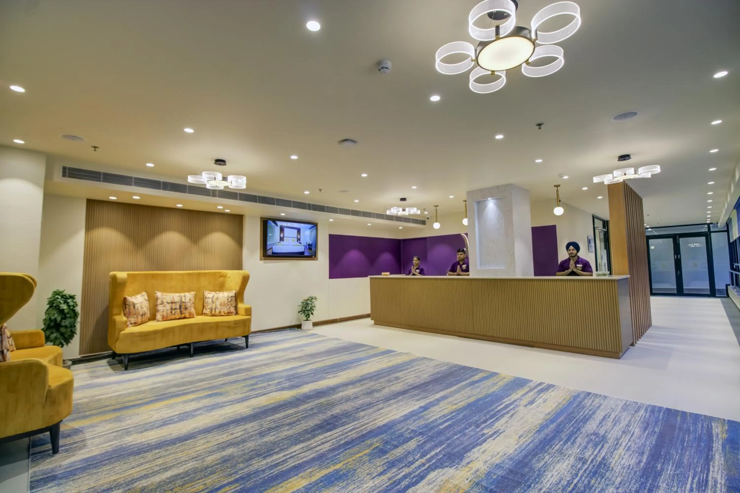 Lobby or reception in The Bindal Hotel