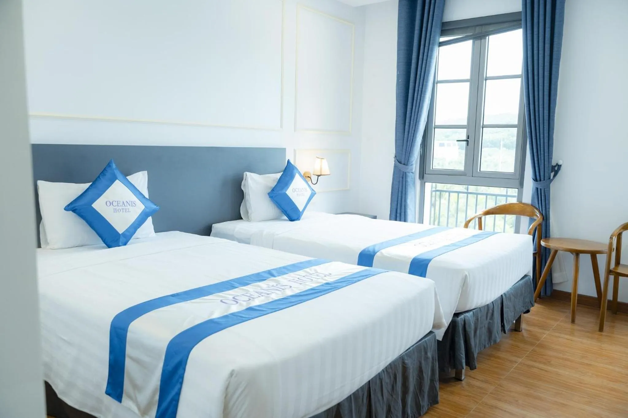 Bedroom, Bed in Oceanis Hotel