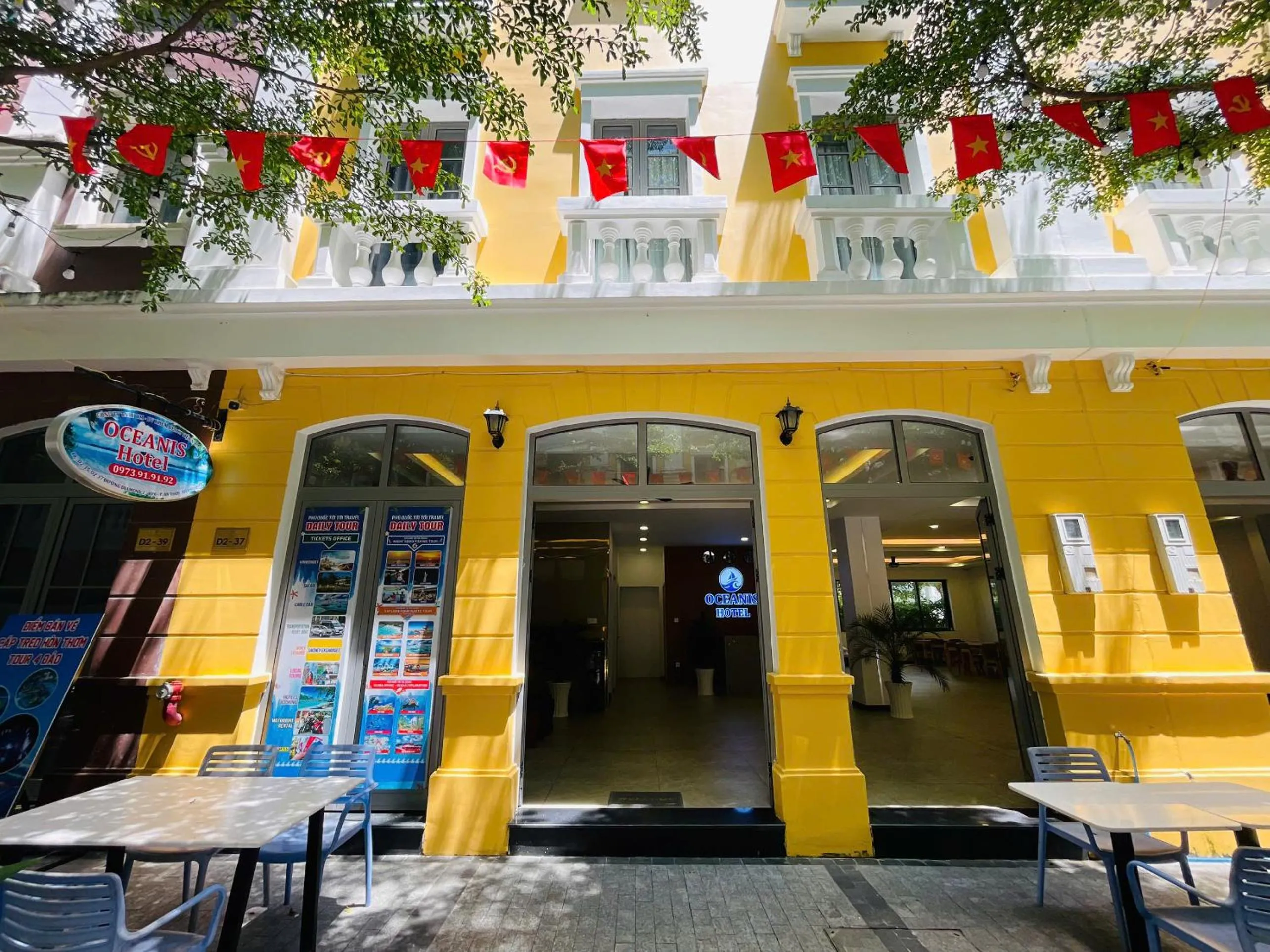 Property building in Oceanis Hotel