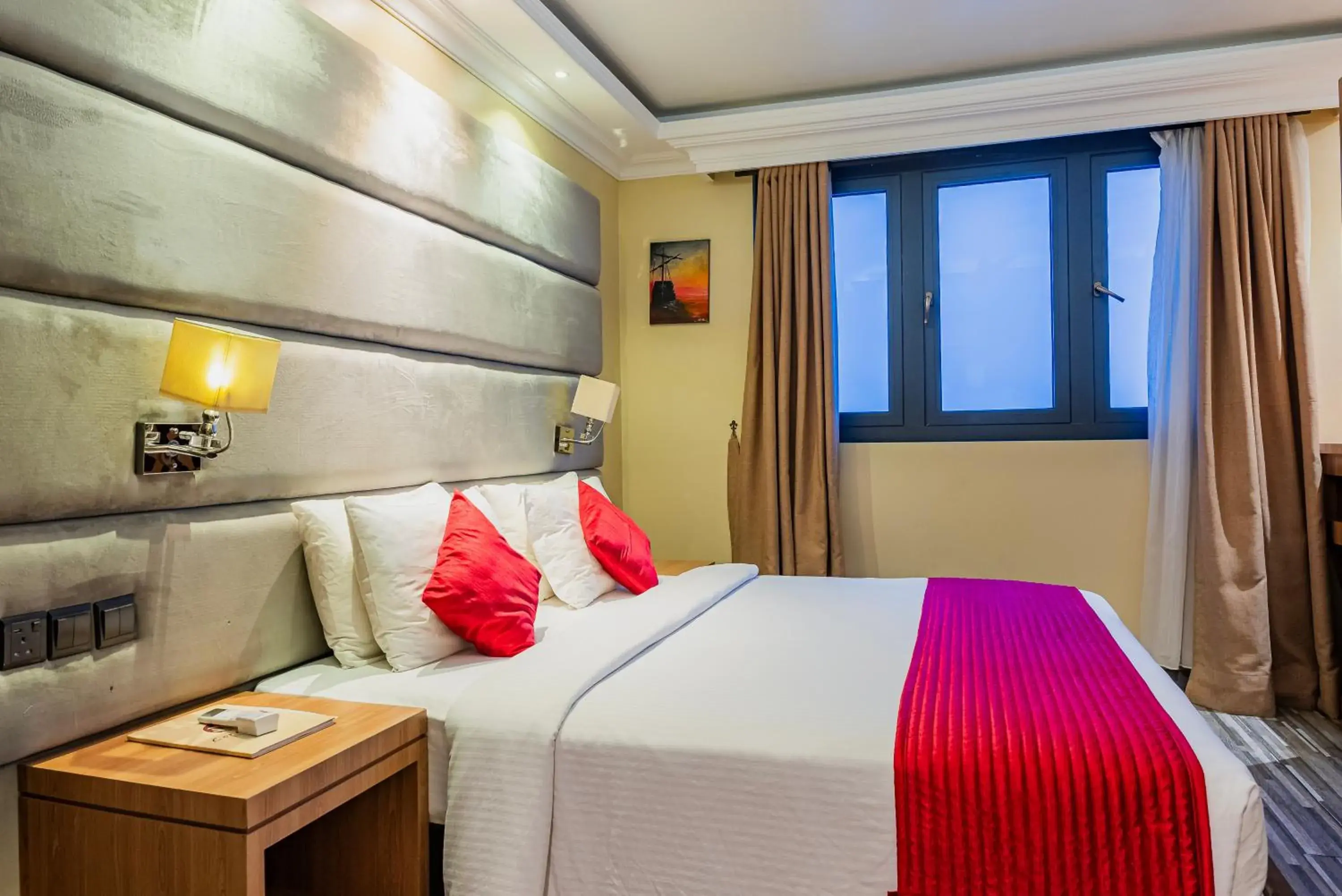 Bed in Coral Grand Beach & Spa Bed in Coral Grand Beach & Spa