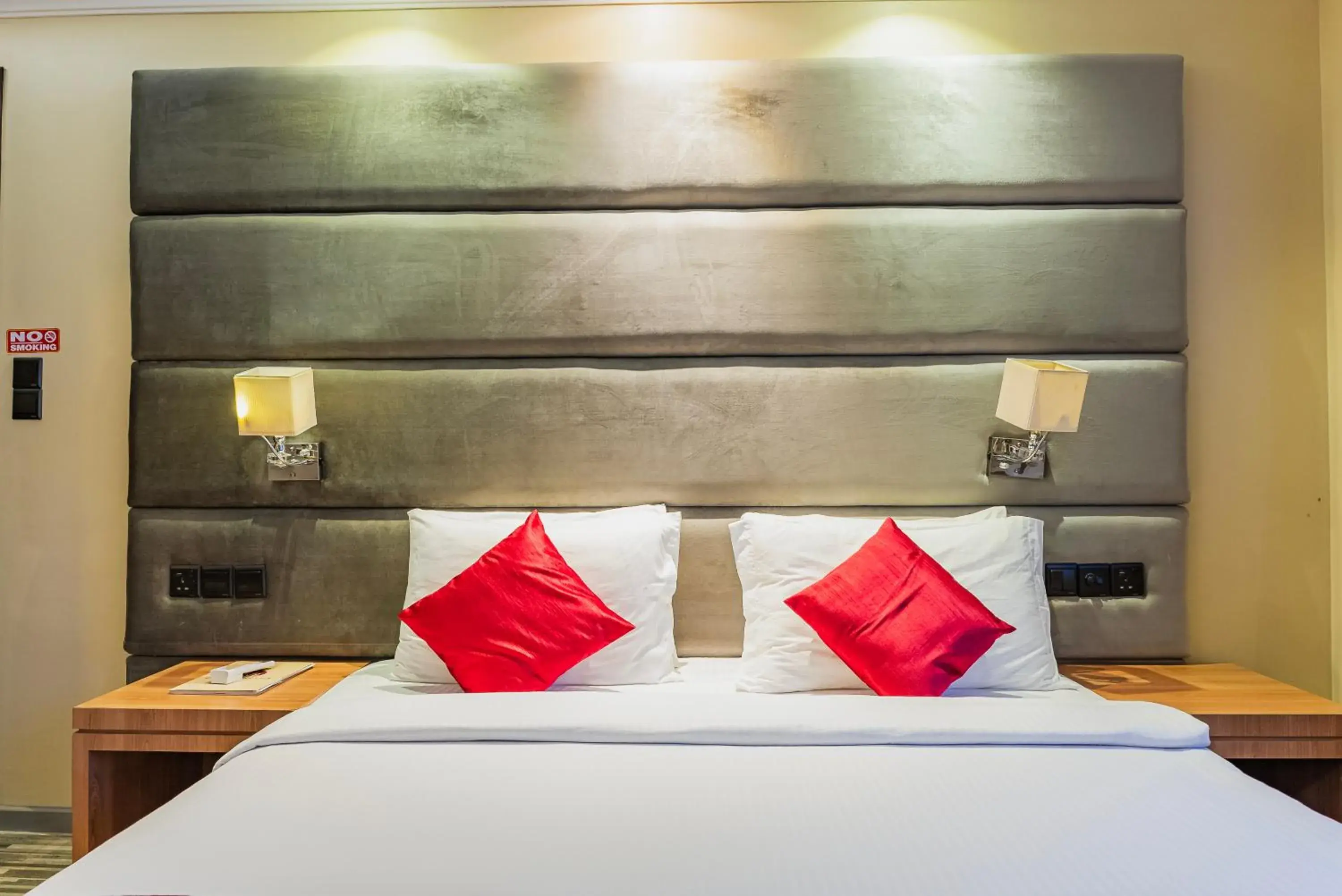 Bed in Coral Grand Beach & Spa Bed in Coral Grand Beach & Spa