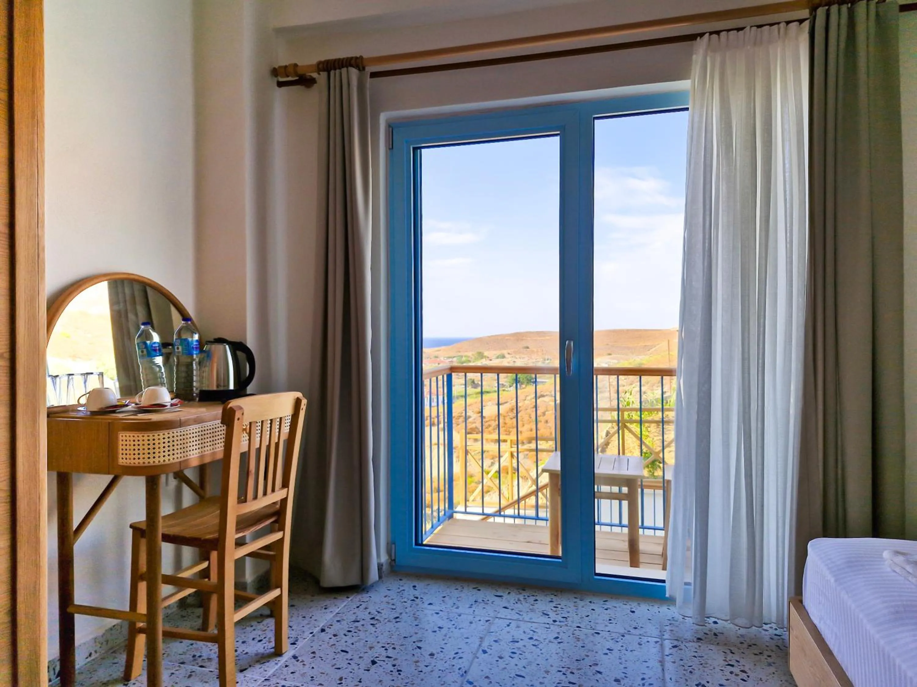 Balcony/Terrace in Fengari Ada Evi