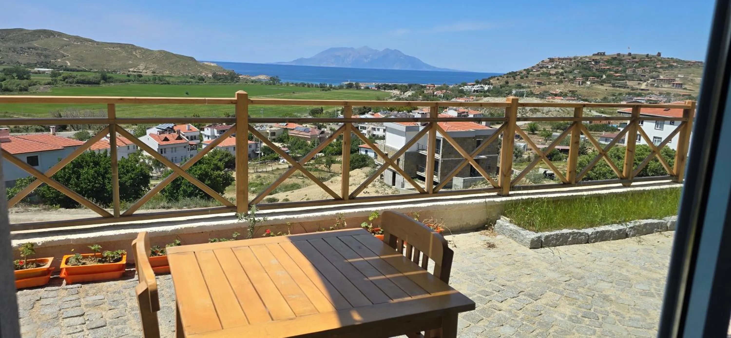 Sea view in Fengari Ada Evi