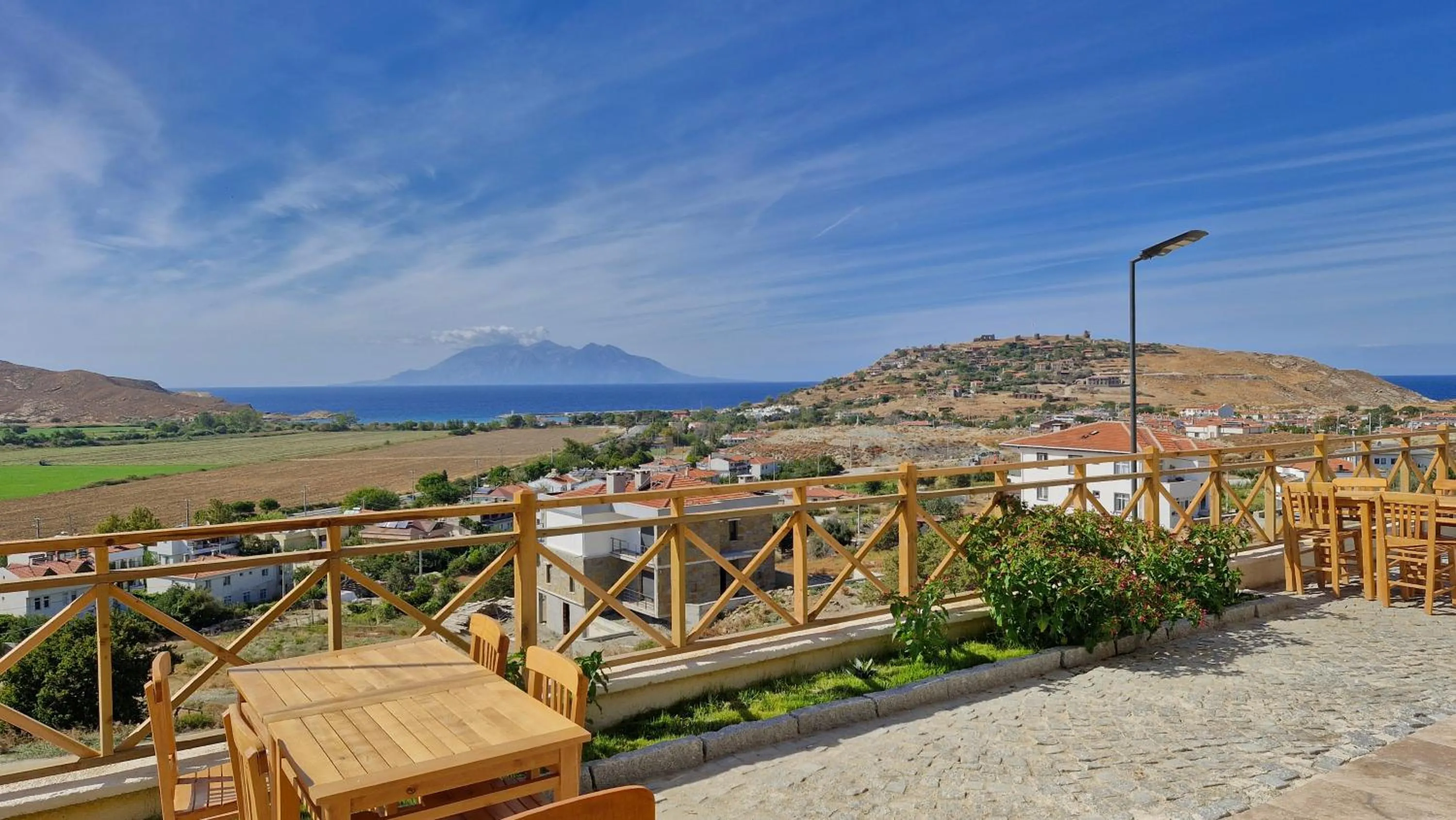 Sea view in Fengari Ada Evi
