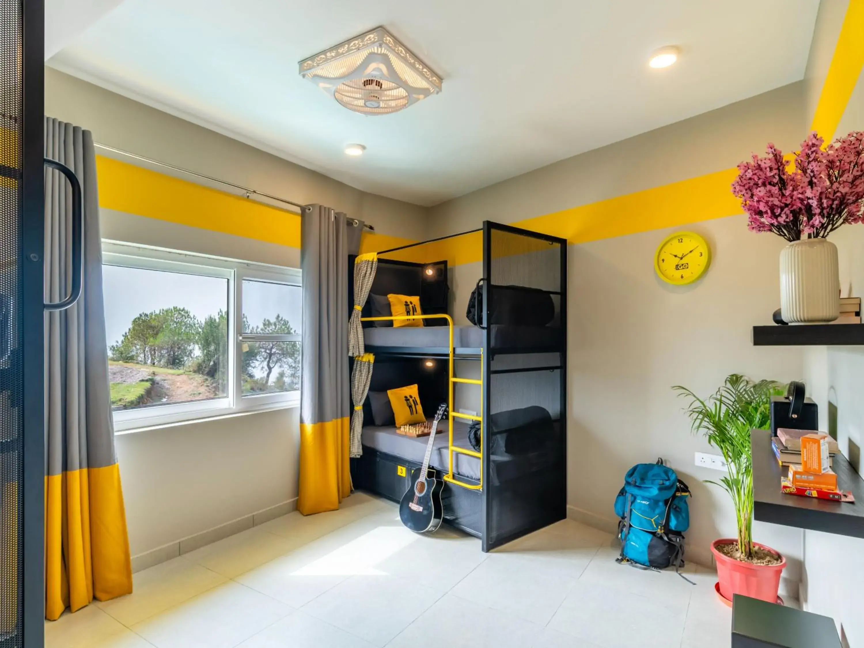 Bed in 4 Bed Female Dormitory in The Hosteller Dharamshala Bed in 4 Bed Female Dormitory in The Hosteller Dharamshala