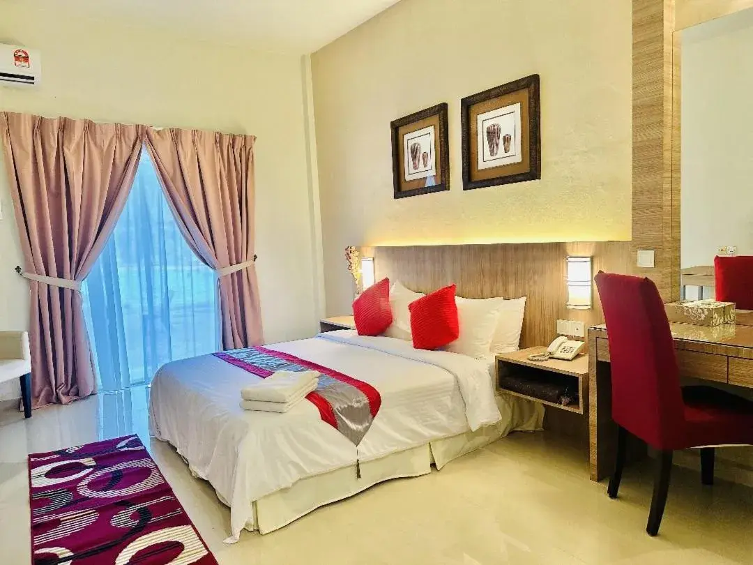 Bed in Rompin Beach Resorts Bed in Rompin Beach Resorts