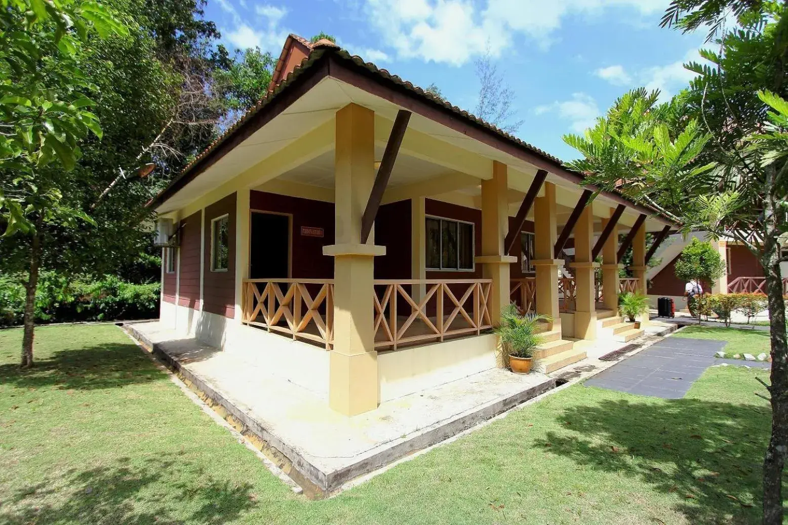 Property building in Rompin Beach Resorts Property building in Rompin Beach Resorts