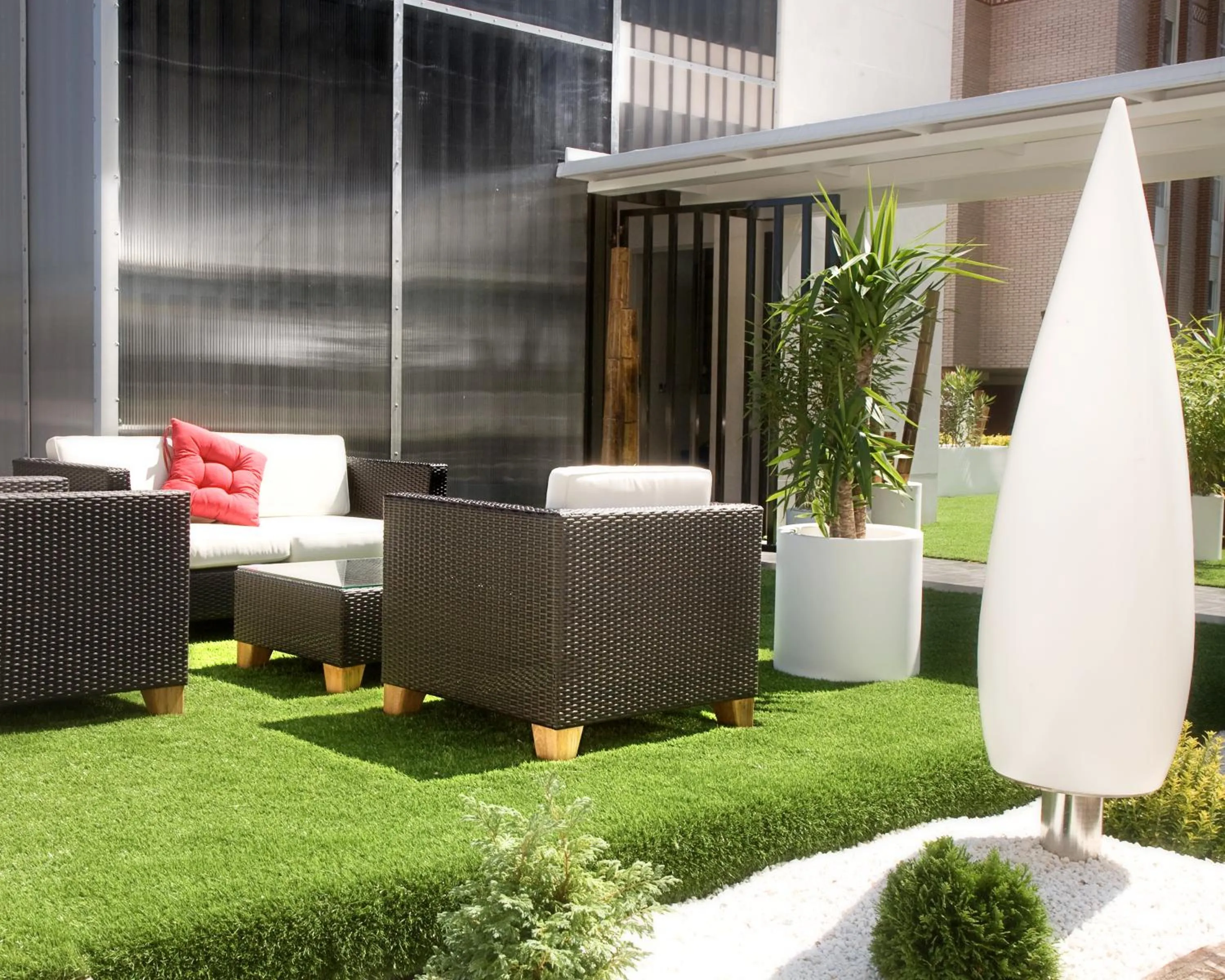 Garden in Hotel Playa Ribera