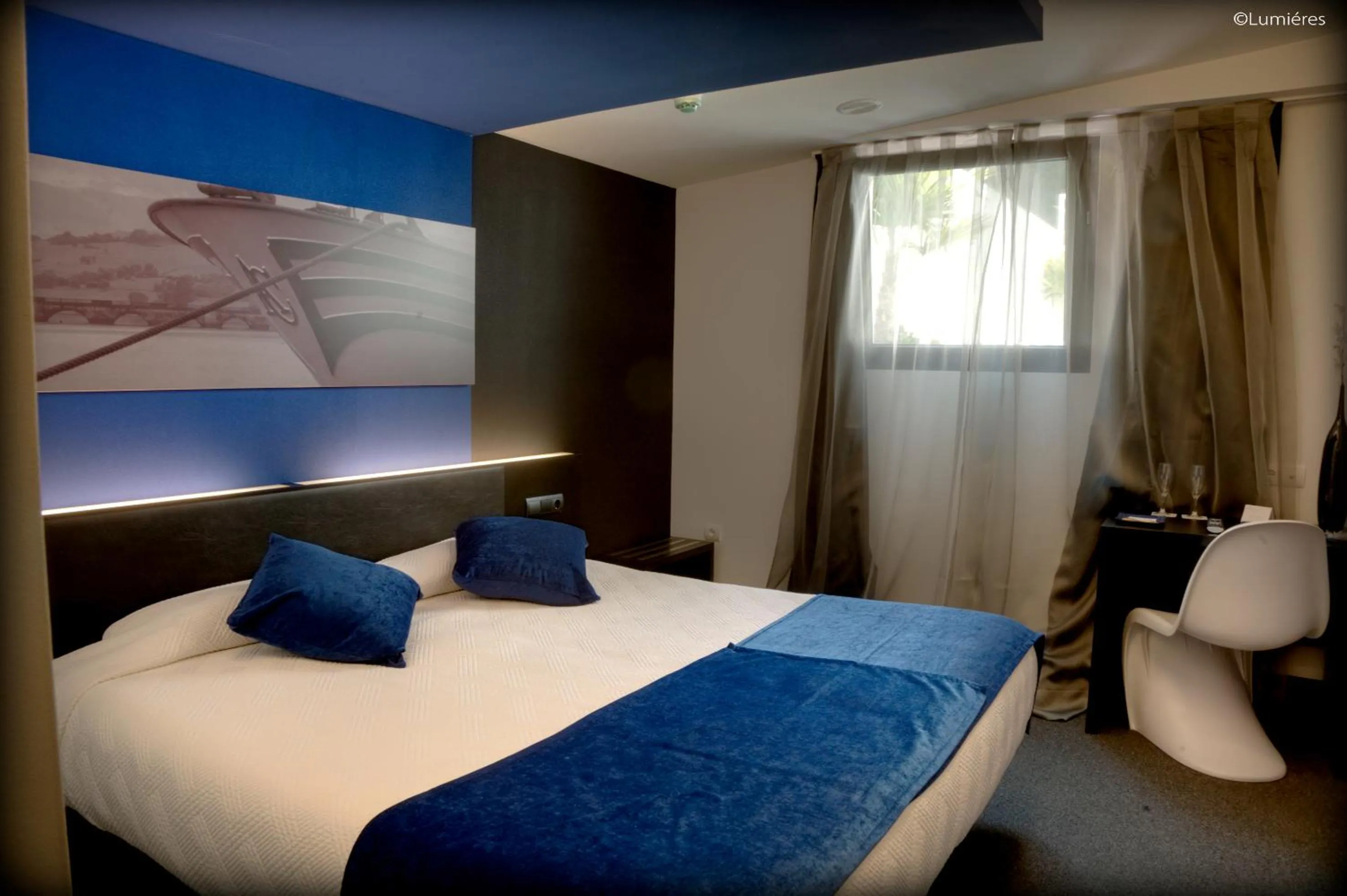 Bed in Hotel Playa Ribera