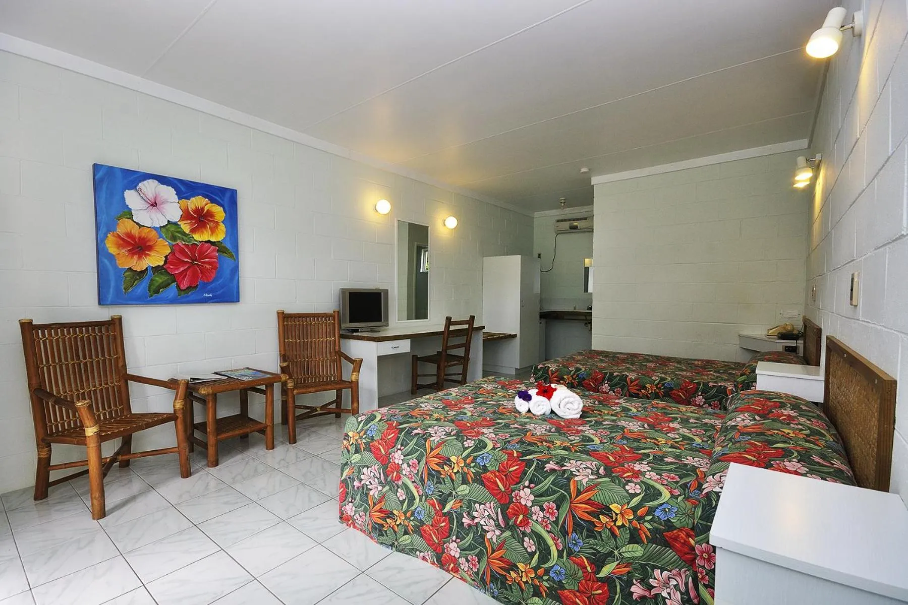 Photo of the whole room in Kosrae Nautilus Resort
