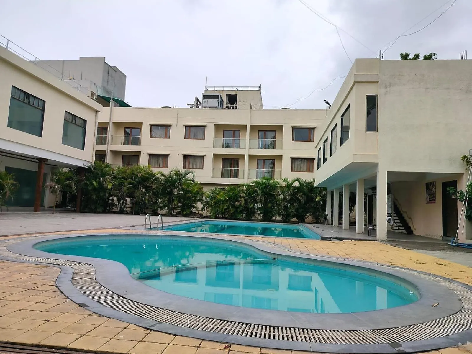 Swimming pool in Pushpak Resort