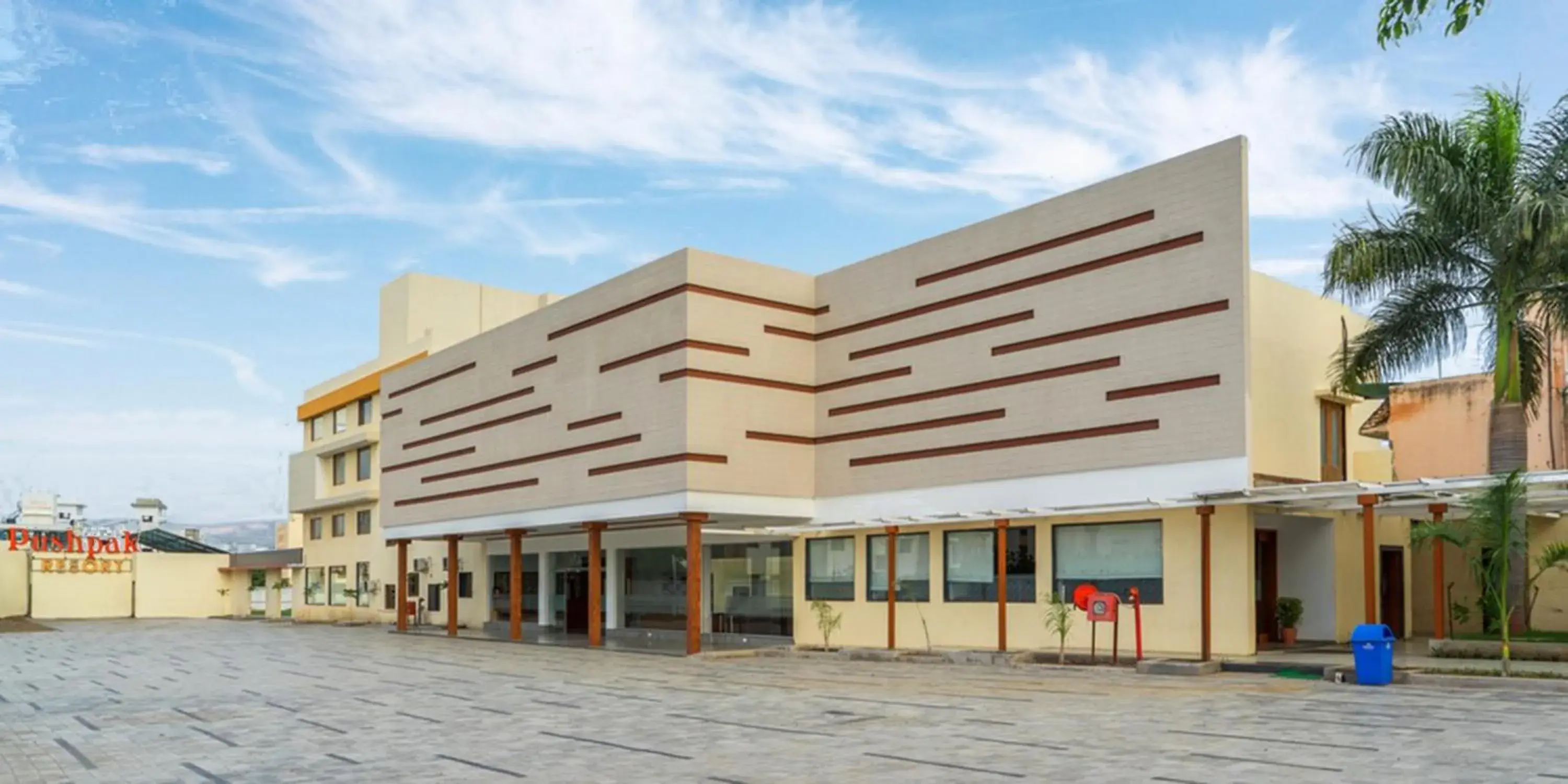 Property building in Pushpak Resort Property building in Pushpak Resort