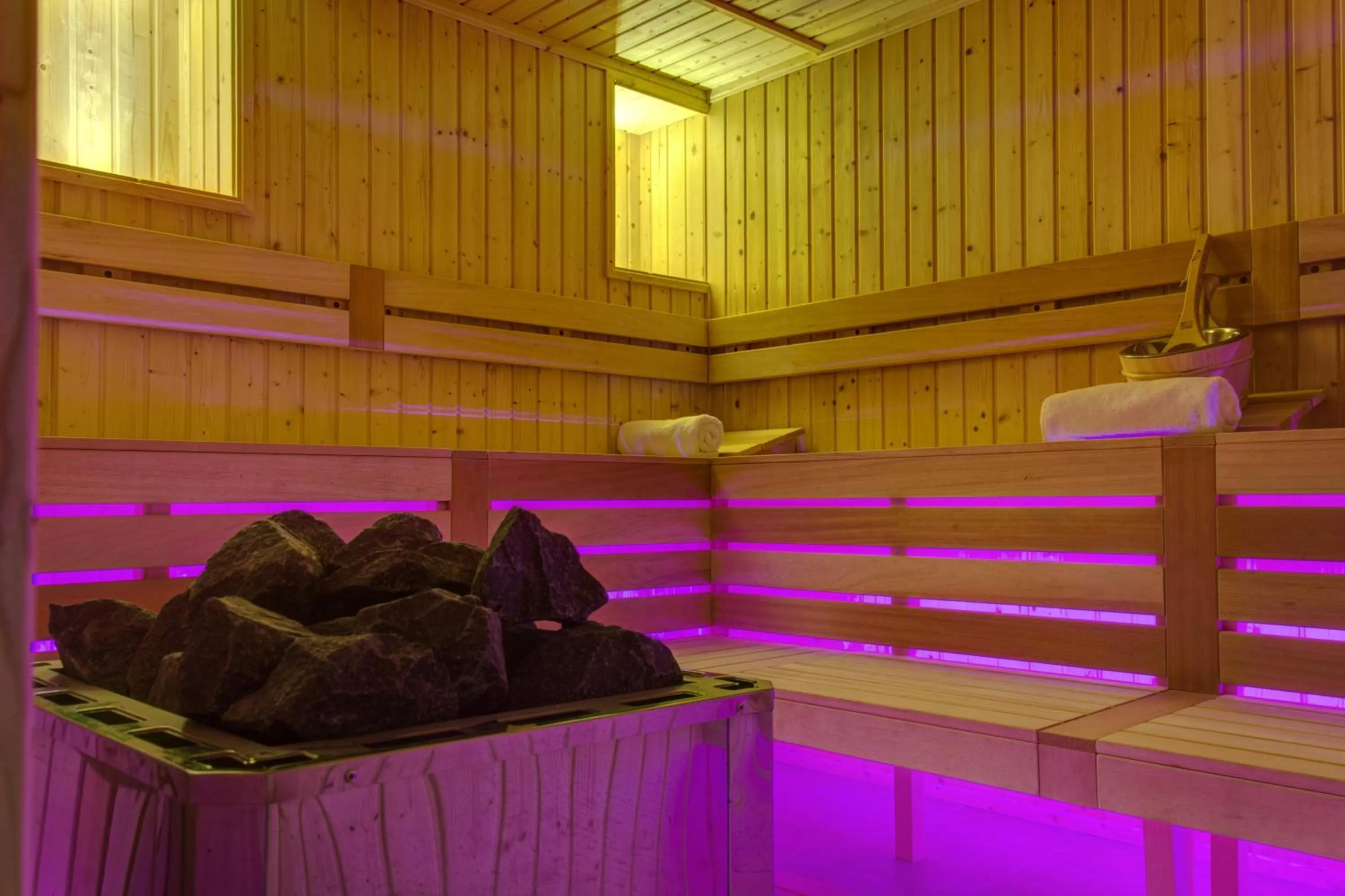 Sauna in Hotel Monte Cristo