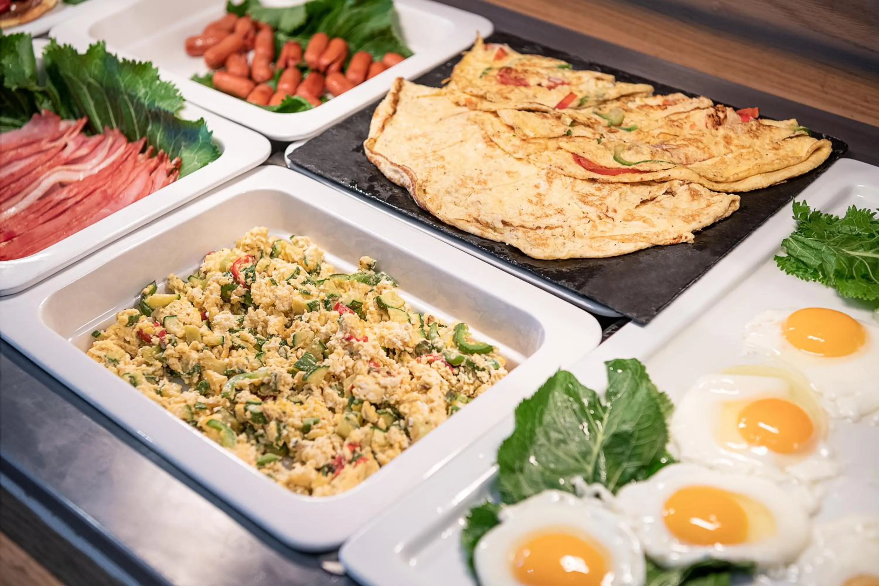 Breakfast in Elia Agia Marina Hotel