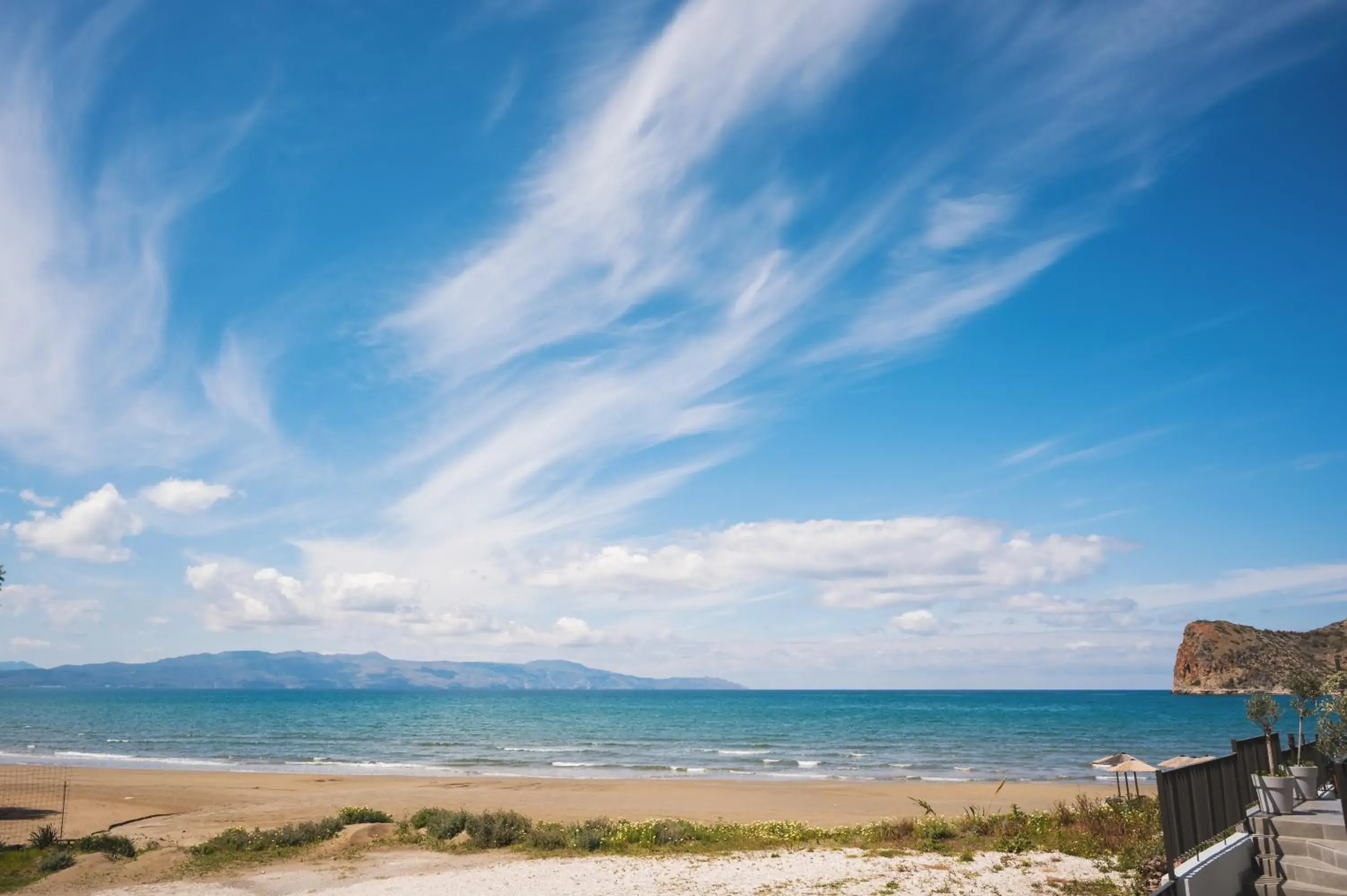 Sea view in Elia Agia Marina Hotel Sea view in Elia Agia Marina Hotel