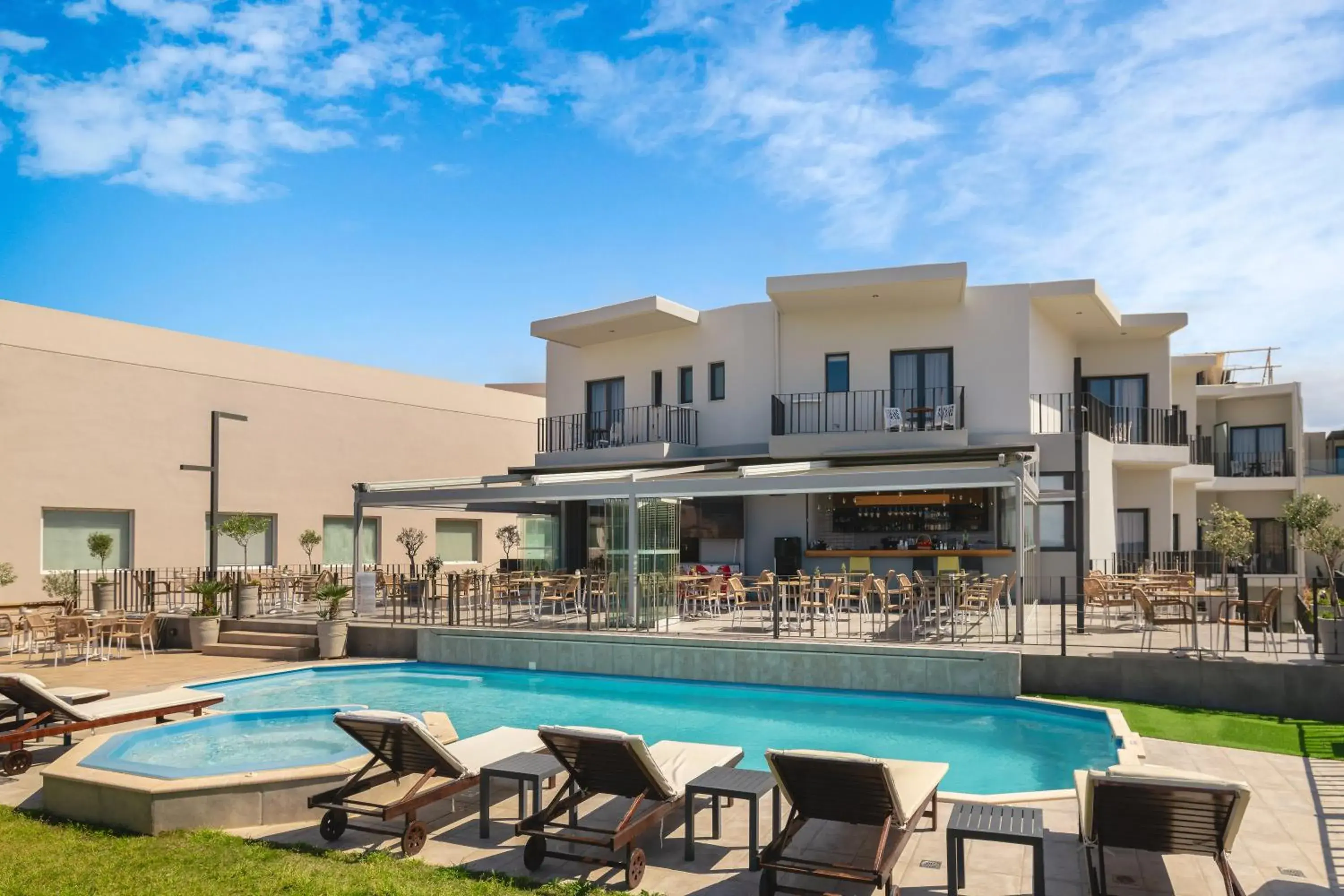 Property building in Elia Agia Marina Hotel Property building in Elia Agia Marina Hotel