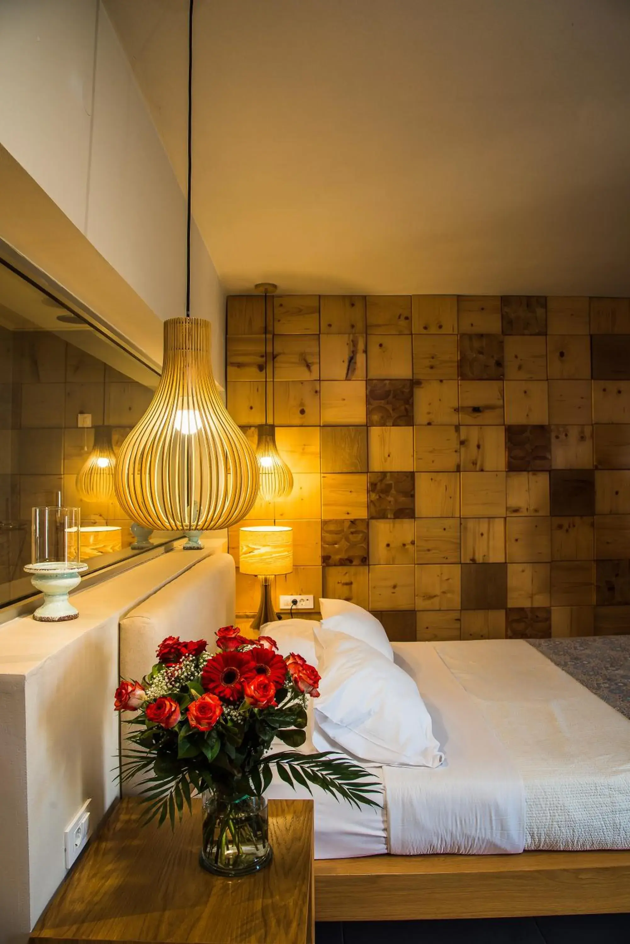 Bed in Elia Agia Marina Hotel Bed in Elia Agia Marina Hotel