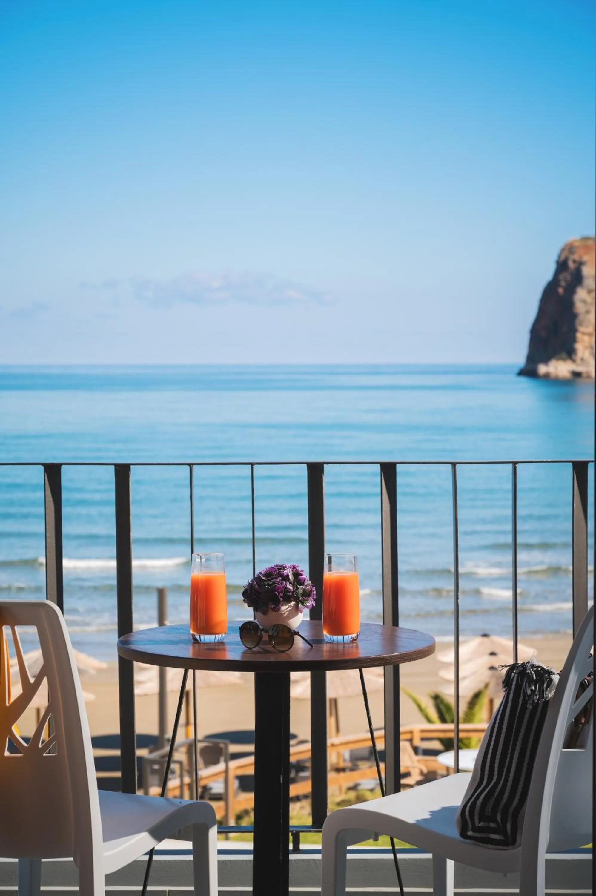 Balcony/Terrace in Elia Agia Marina Hotel