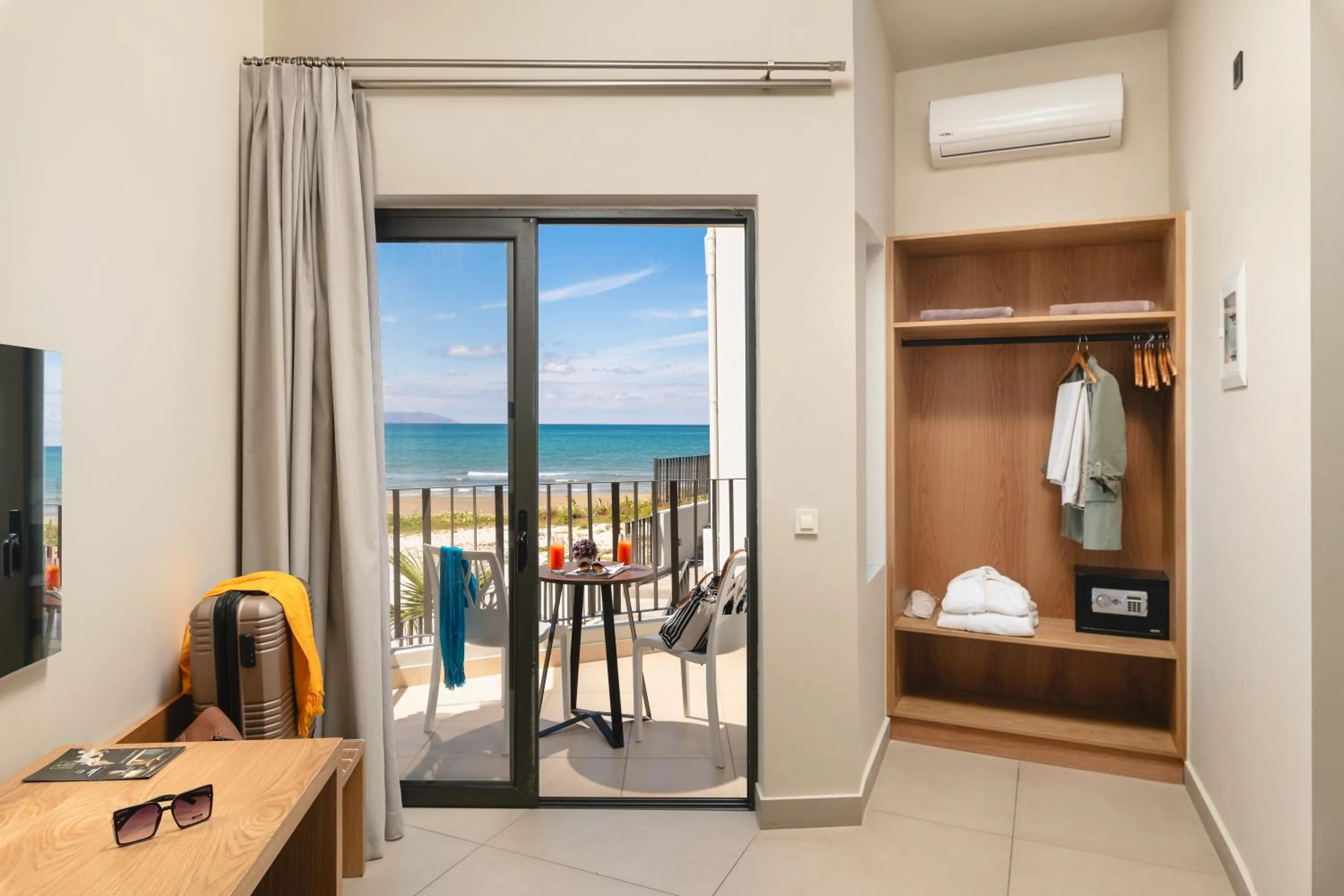 Balcony/Terrace in Elia Agia Marina Hotel