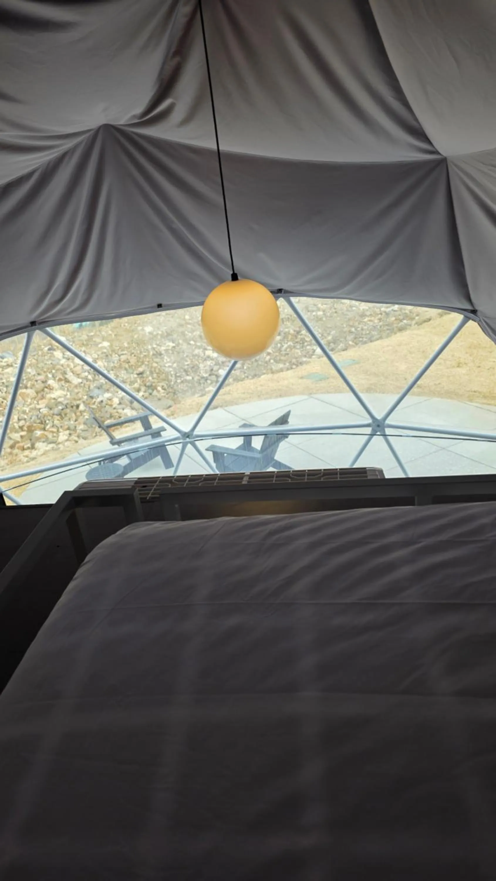 Bed in The Nest at Black Hawk
