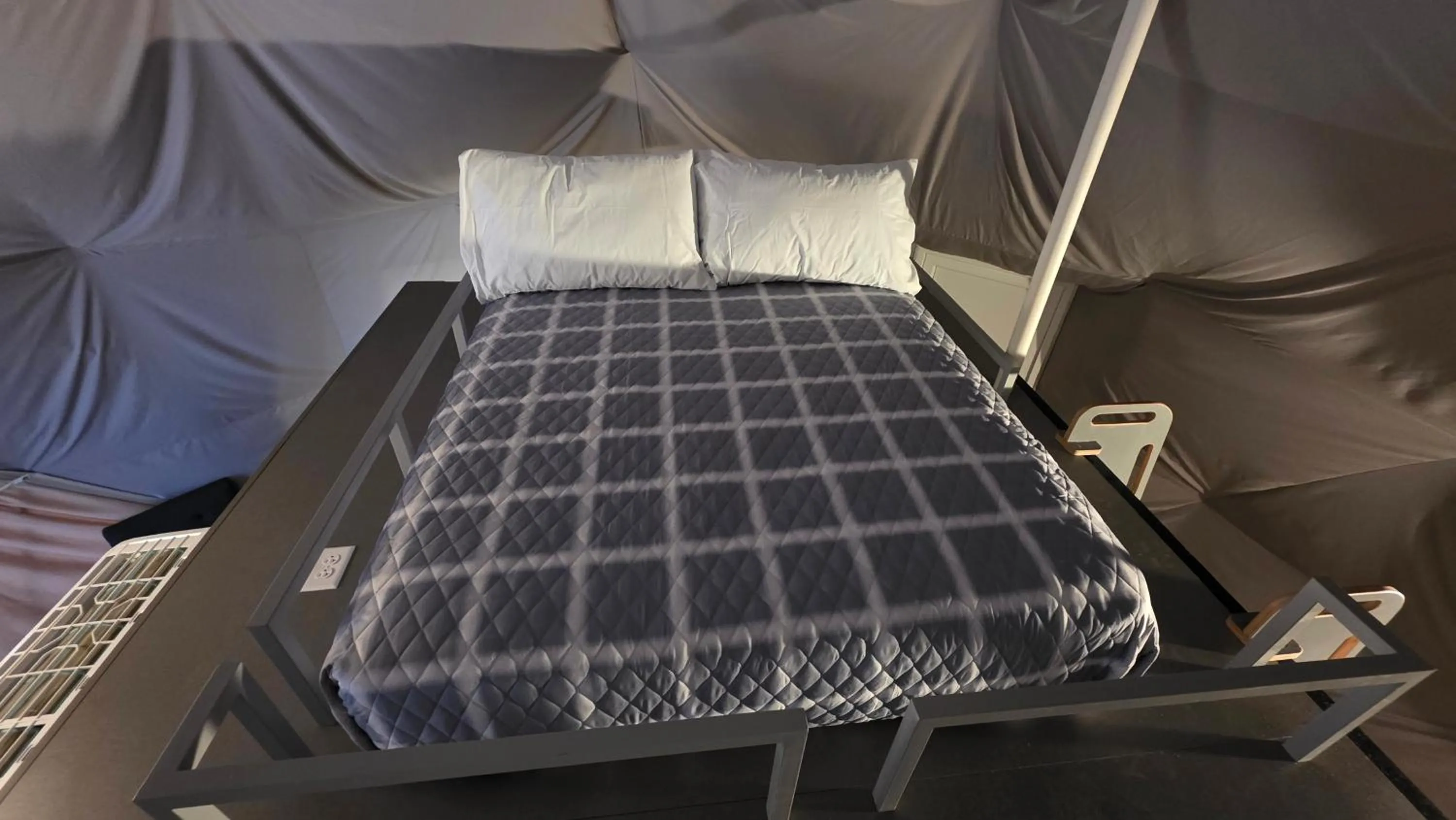 Bed in The Nest at Black Hawk