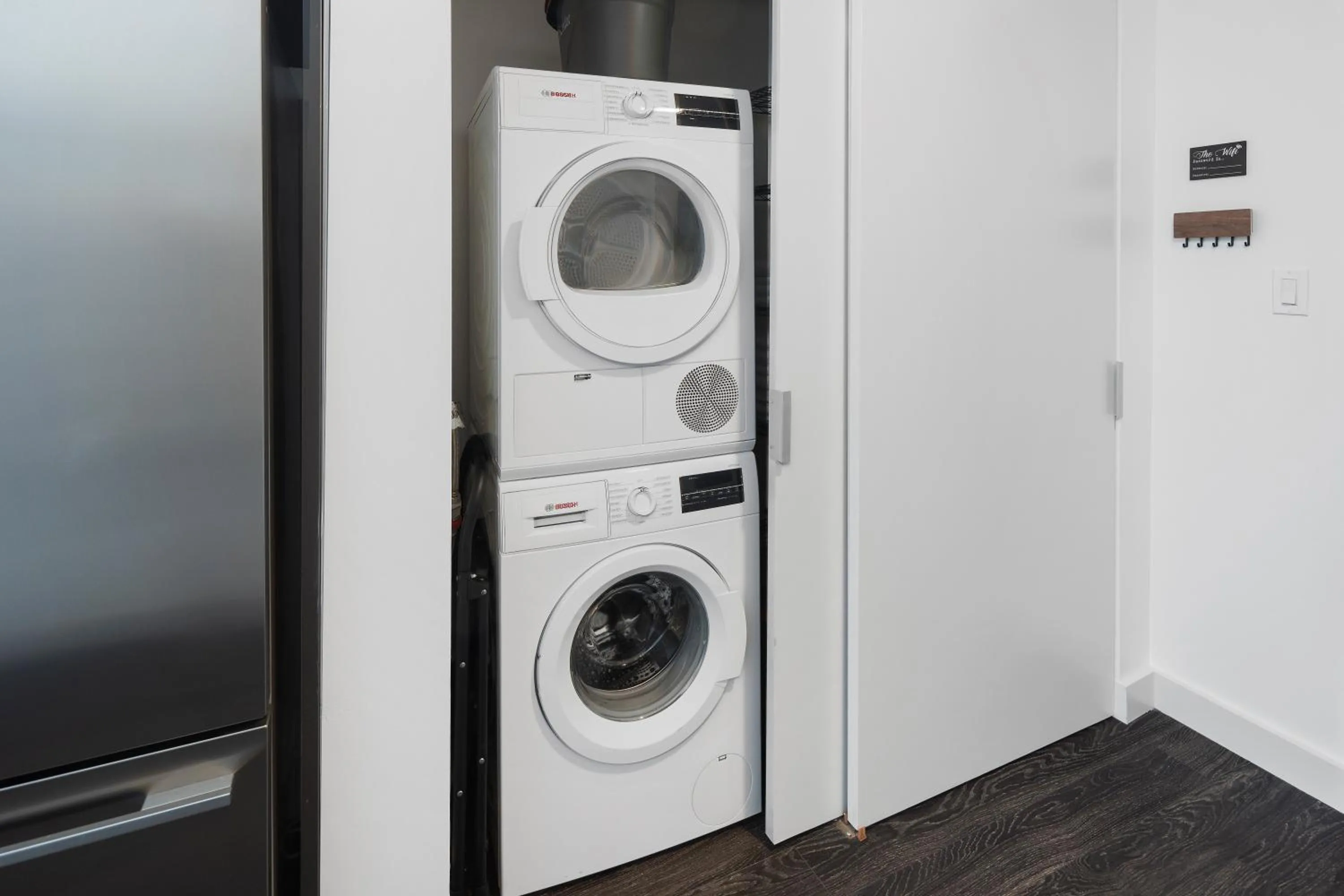 laundry in Luxury Apartments by Hyatus Downtown Boston