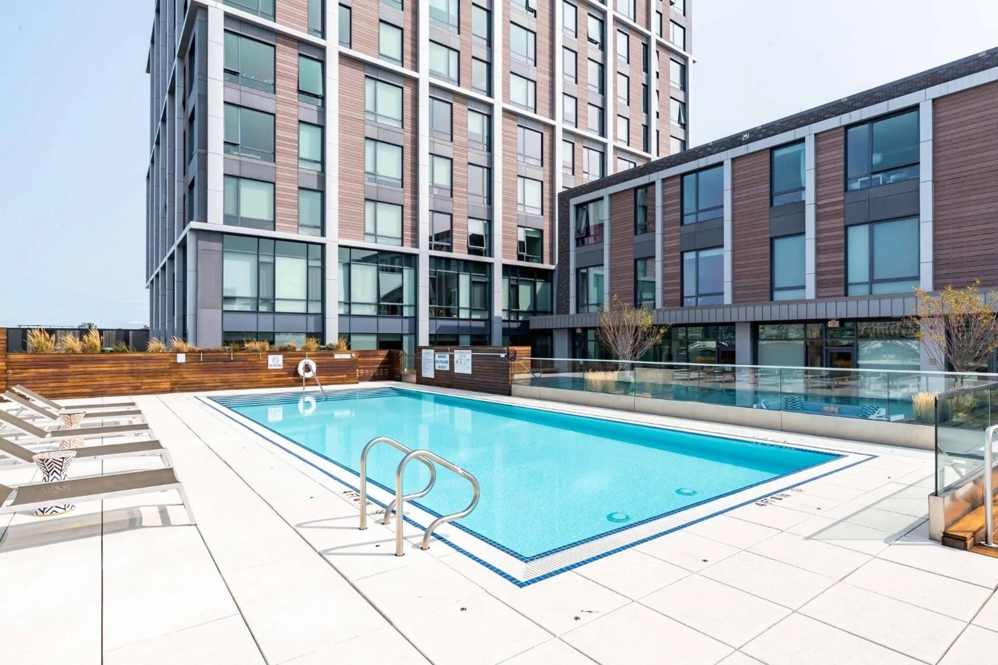 Swimming pool in Luxury Apartments by Hyatus Downtown Boston