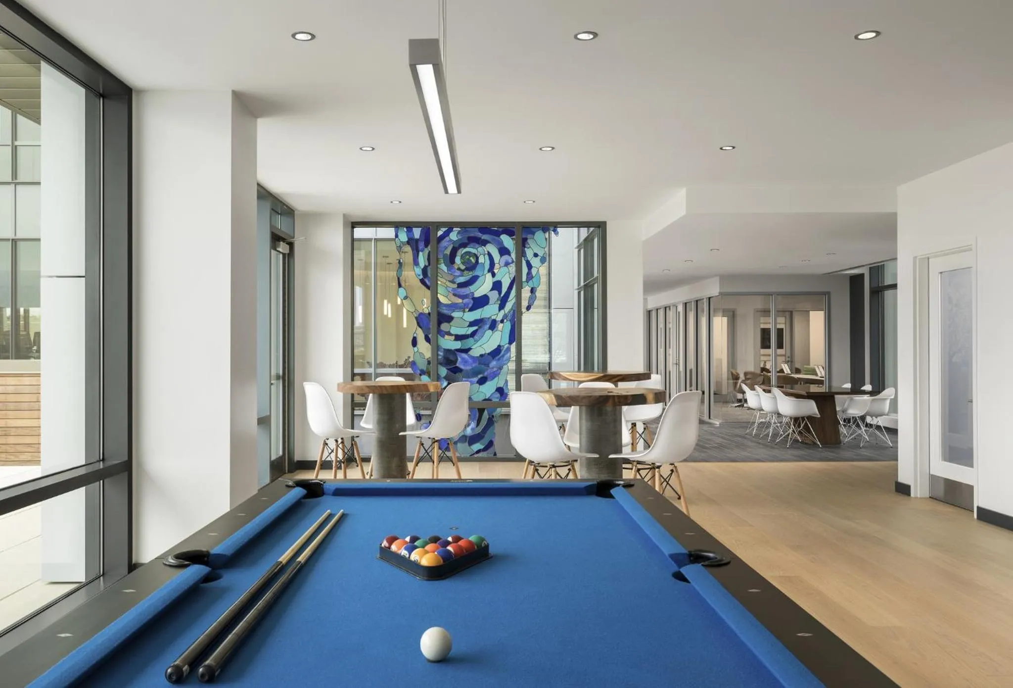 Billiard in Luxury Apartments by Hyatus Downtown Boston