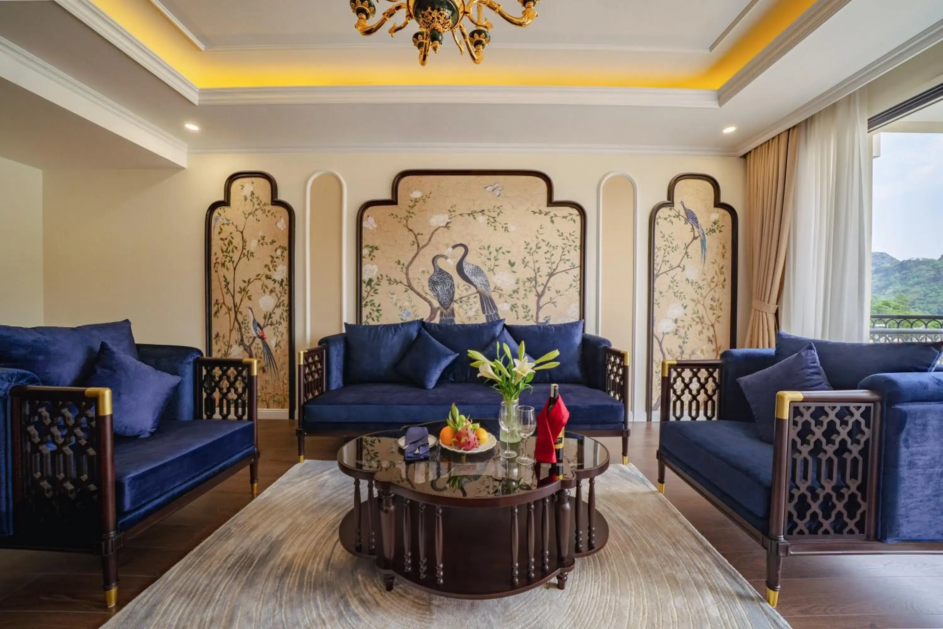 Living room in Venusgiti Hot Spring Resort & Spa Living room in Venusgiti Hot Spring Resort & Spa