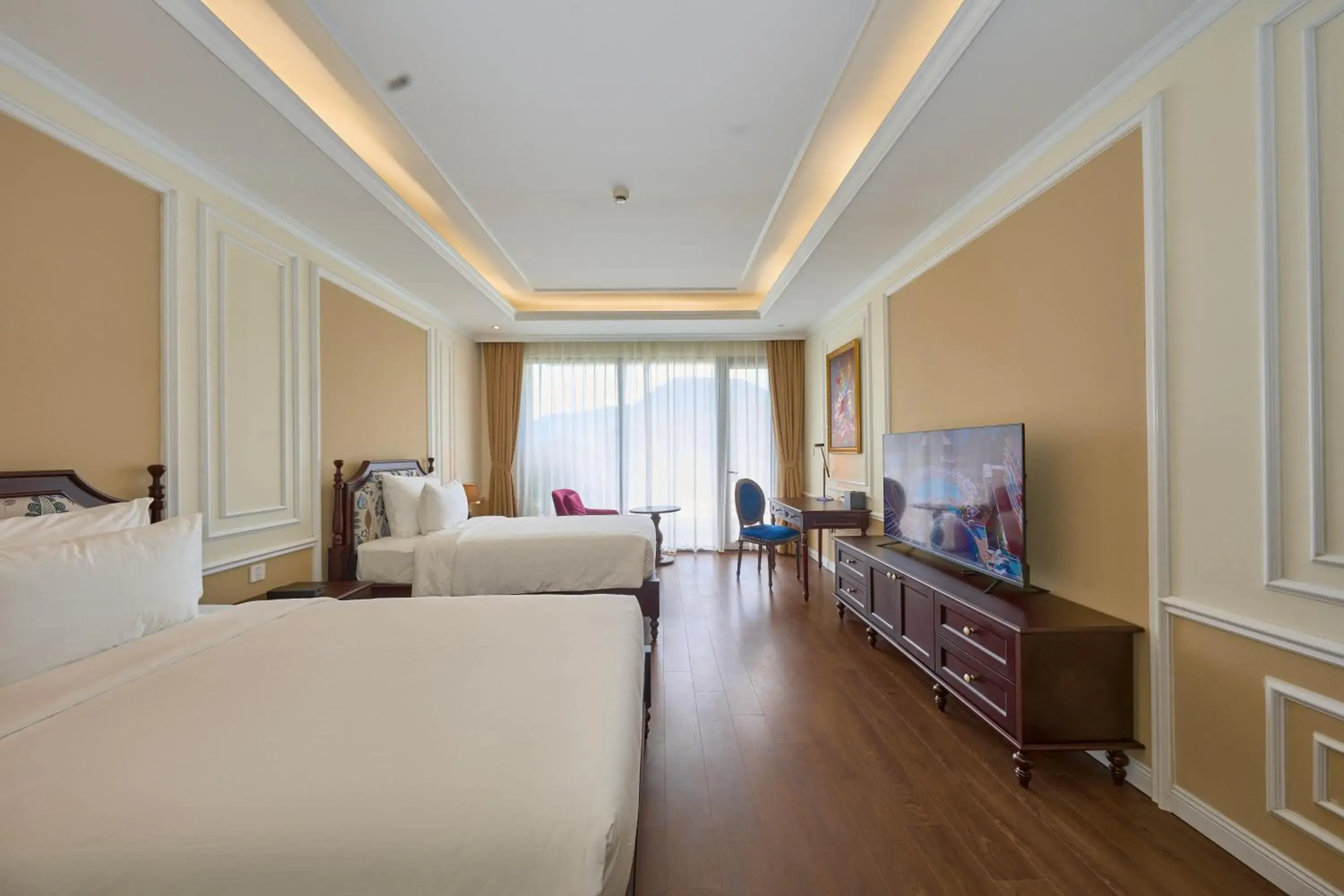 Twin Room with Balcony in Venusgiti Hot Spring Resort & Spa Twin Room with Balcony in Venusgiti Hot Spring Resort & Spa