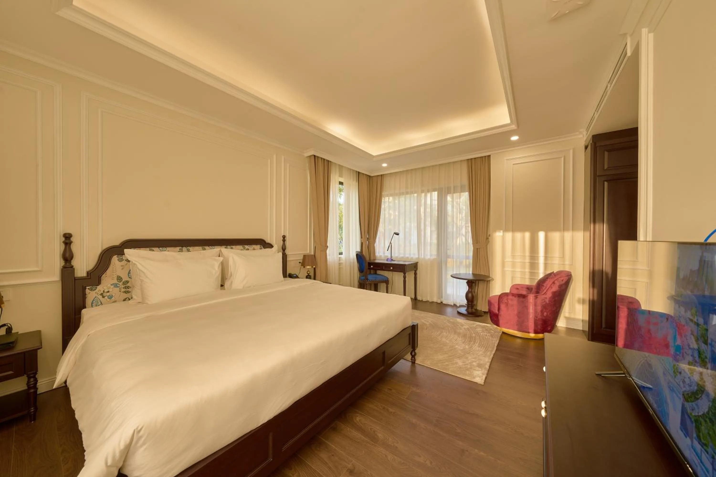 Bed in Venusgiti Hot Spring Resort & Spa