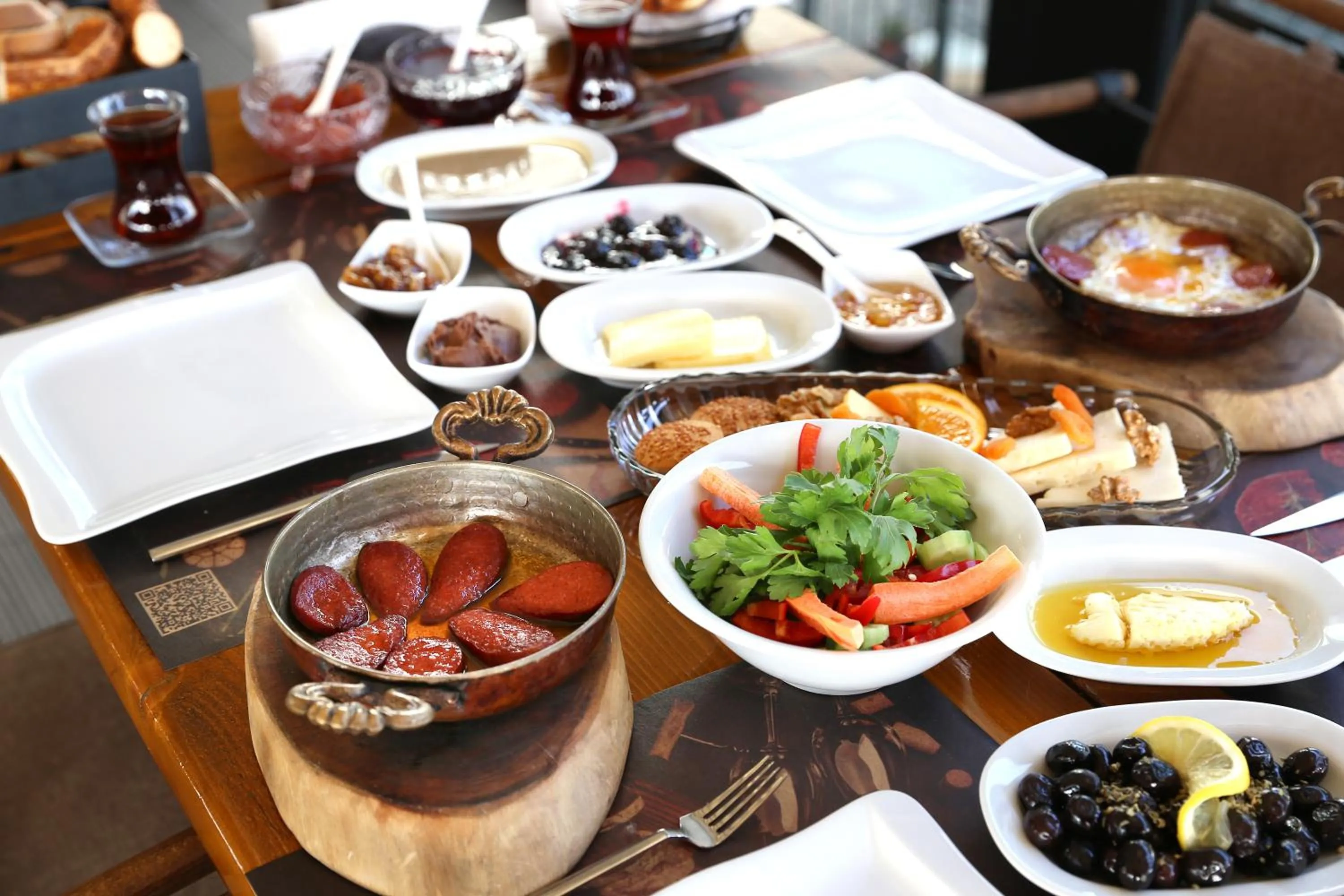 Food and drinks in Dantela Butik Hotel