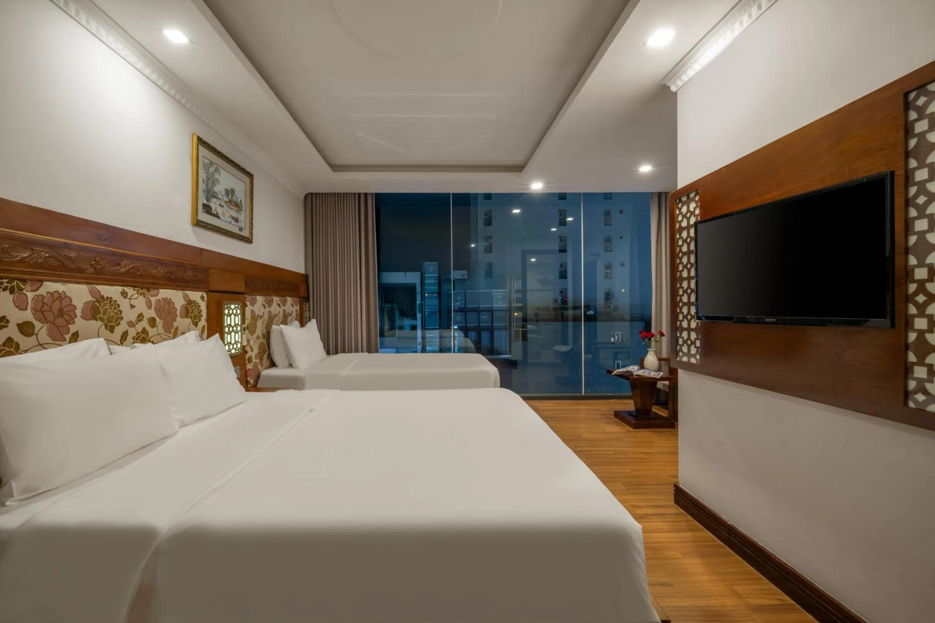 Bed in A9 Beach Hotel Da Nang