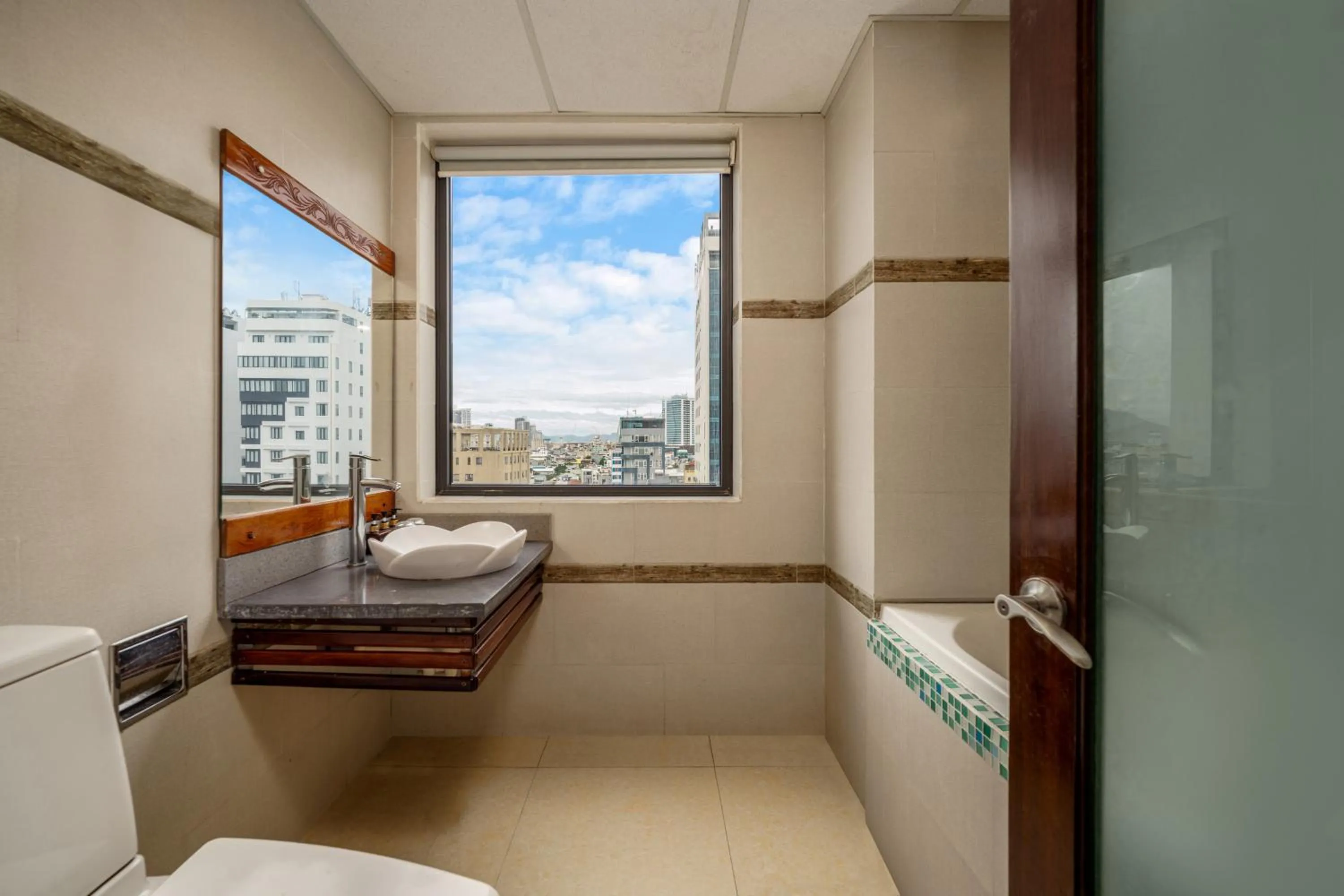 Toilet, Bed in A9 Beach Hotel Da Nang