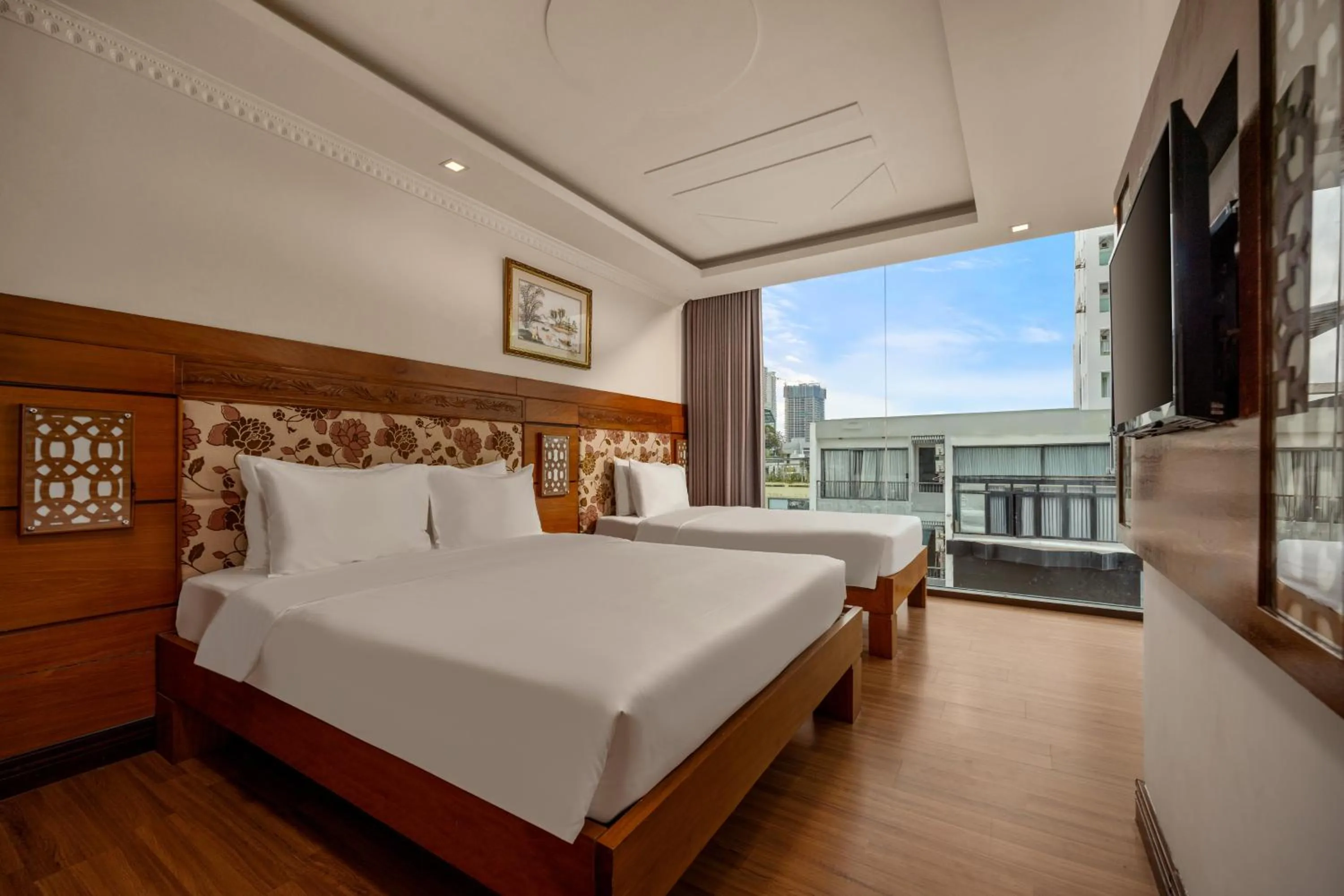 Bedroom, Bed in A9 Beach Hotel Da Nang