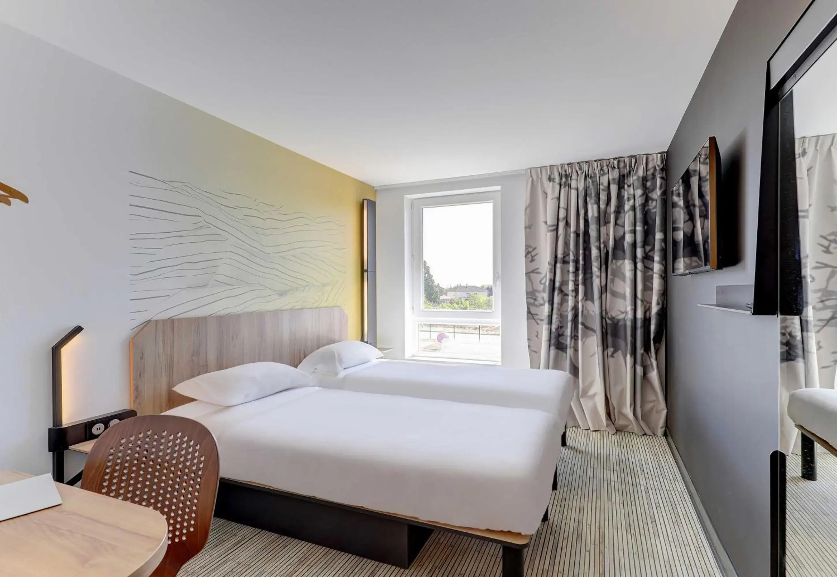 Twin Room in B&B HOTEL Moulins Avermes Twin Room in B&B HOTEL Moulins Avermes