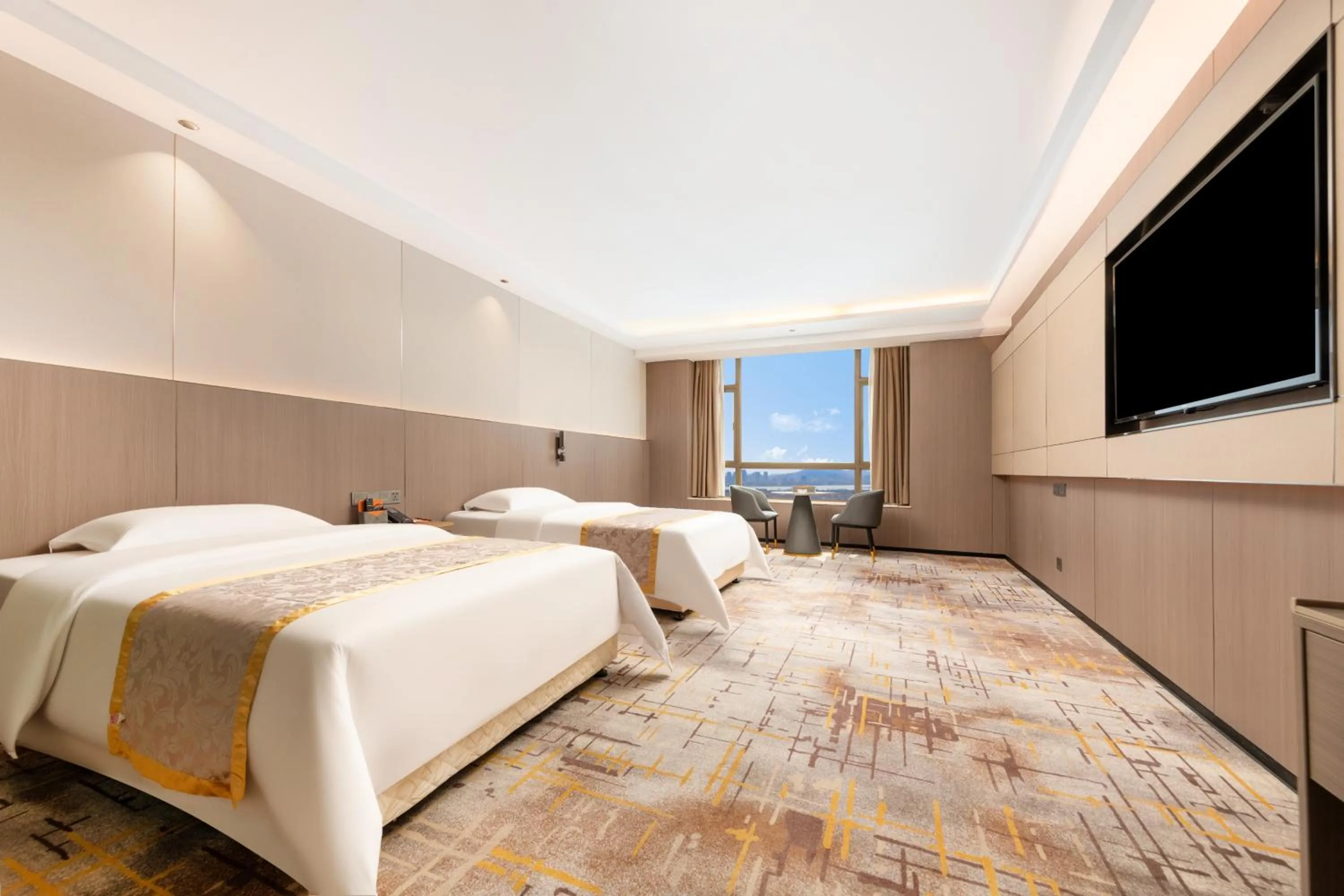 Bed in Elong Me Hotel