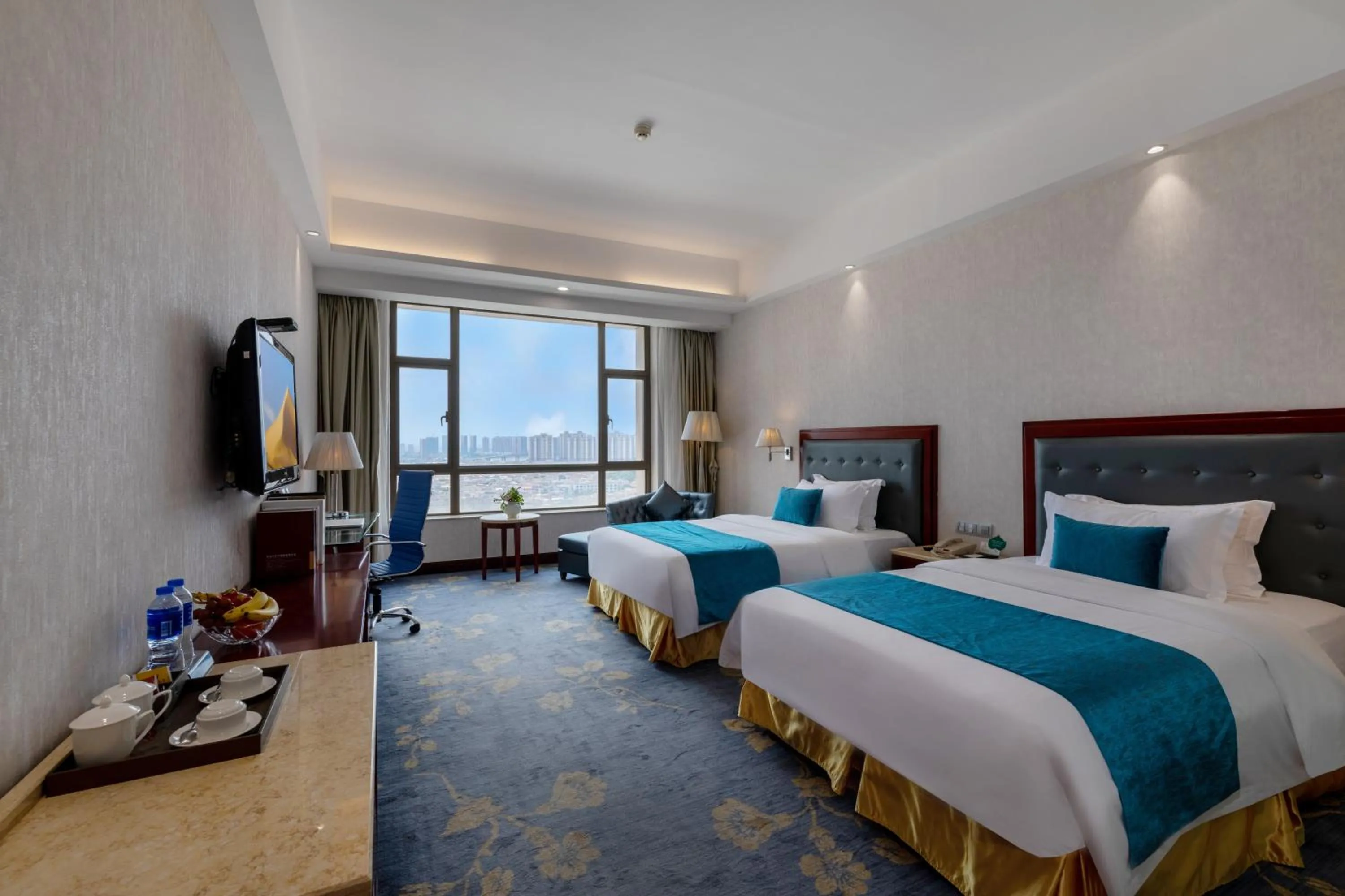 Bed in Elong Me Hotel