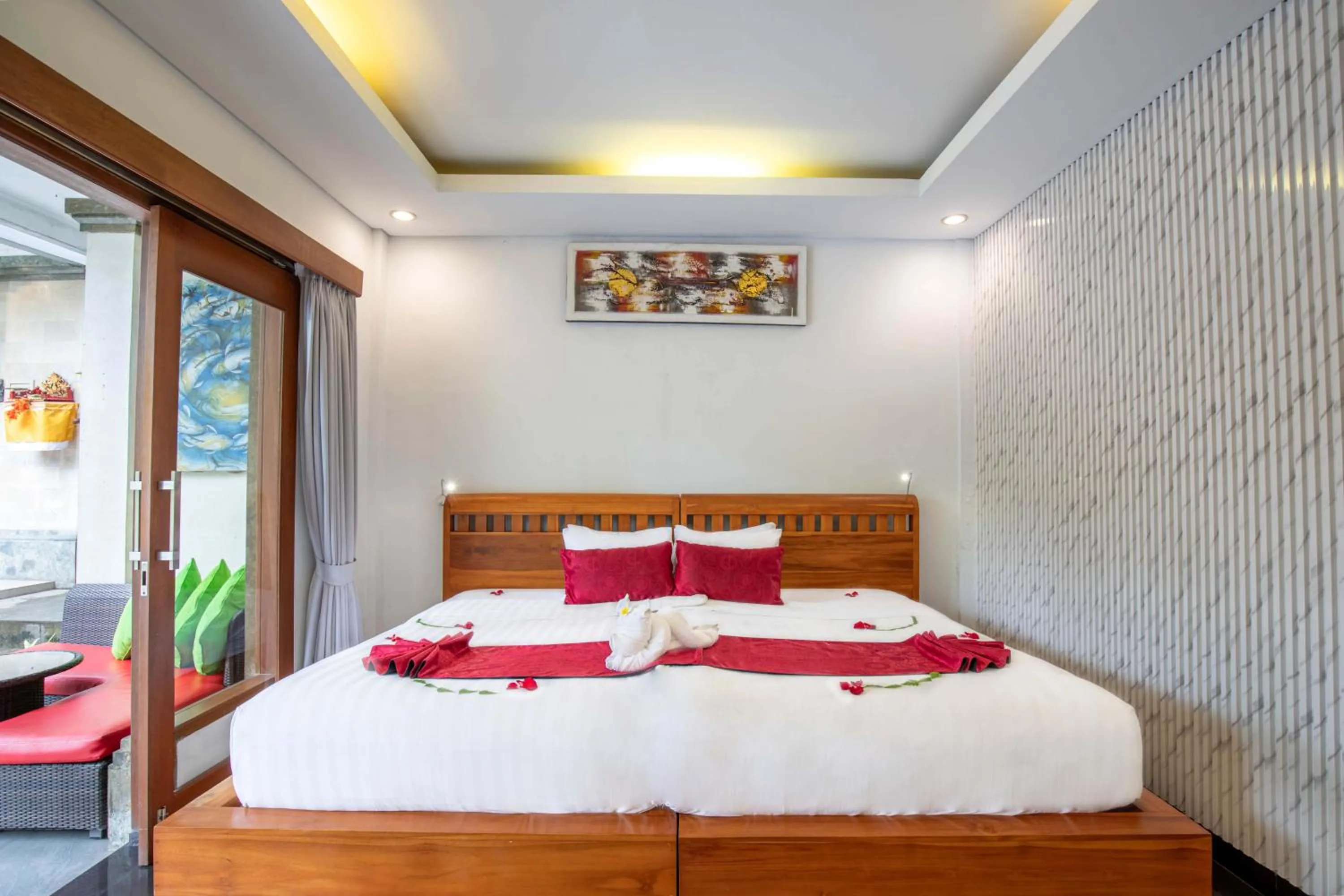 Bed in Amoya Inn
