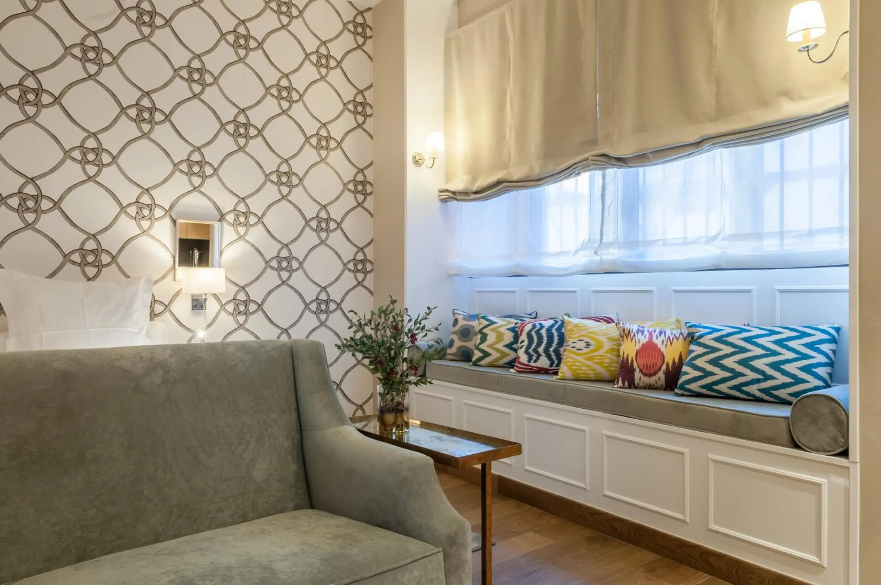 Bedroom in Suites Murillo Catedral Bedroom in Suites Murillo Catedral