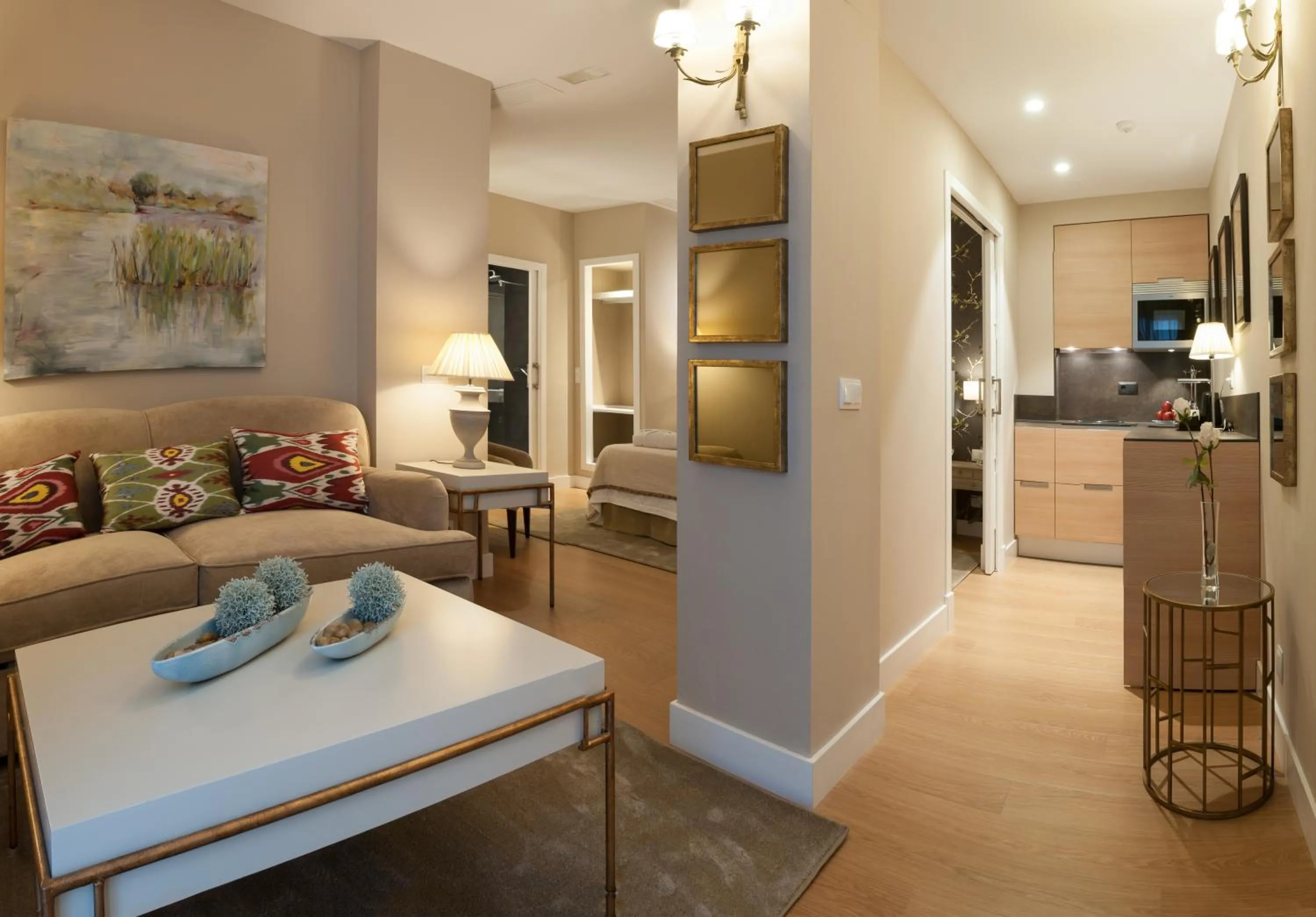 Living room in Suites Murillo Catedral