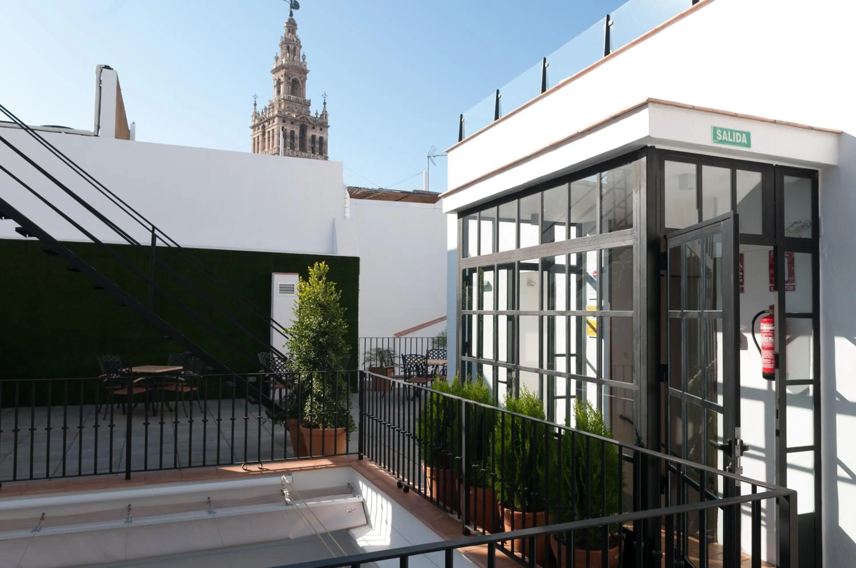 Balcony/Terrace in Suites Murillo Catedral