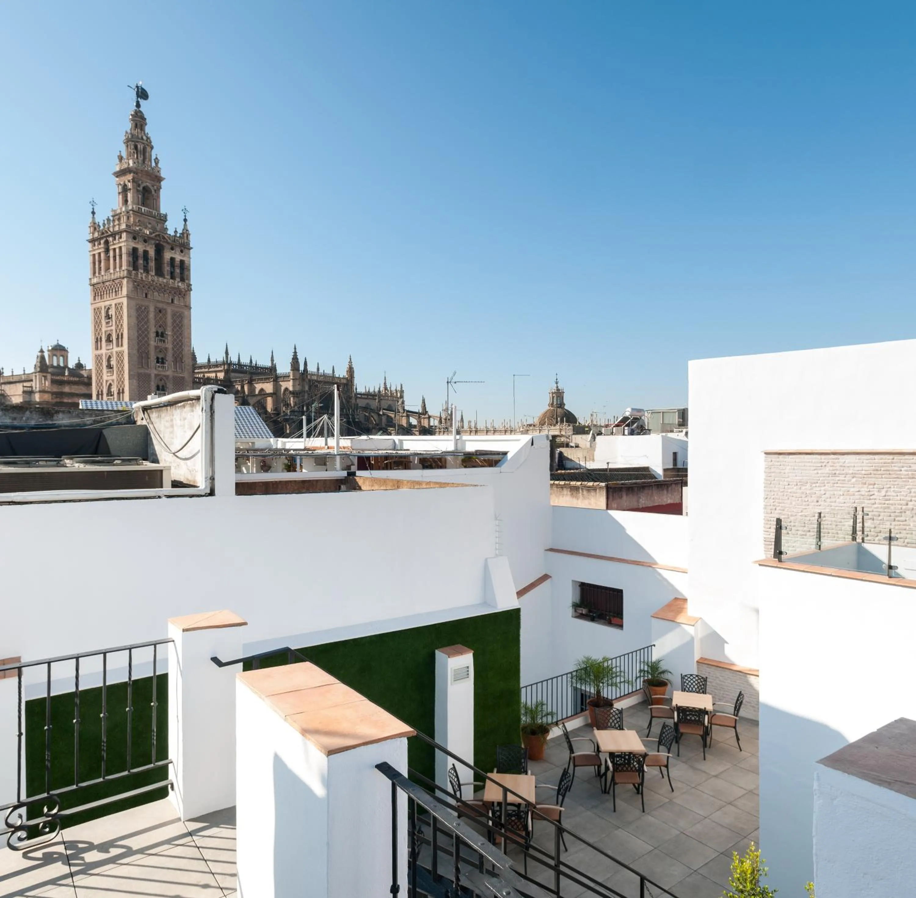 Balcony/Terrace in Suites Murillo Catedral